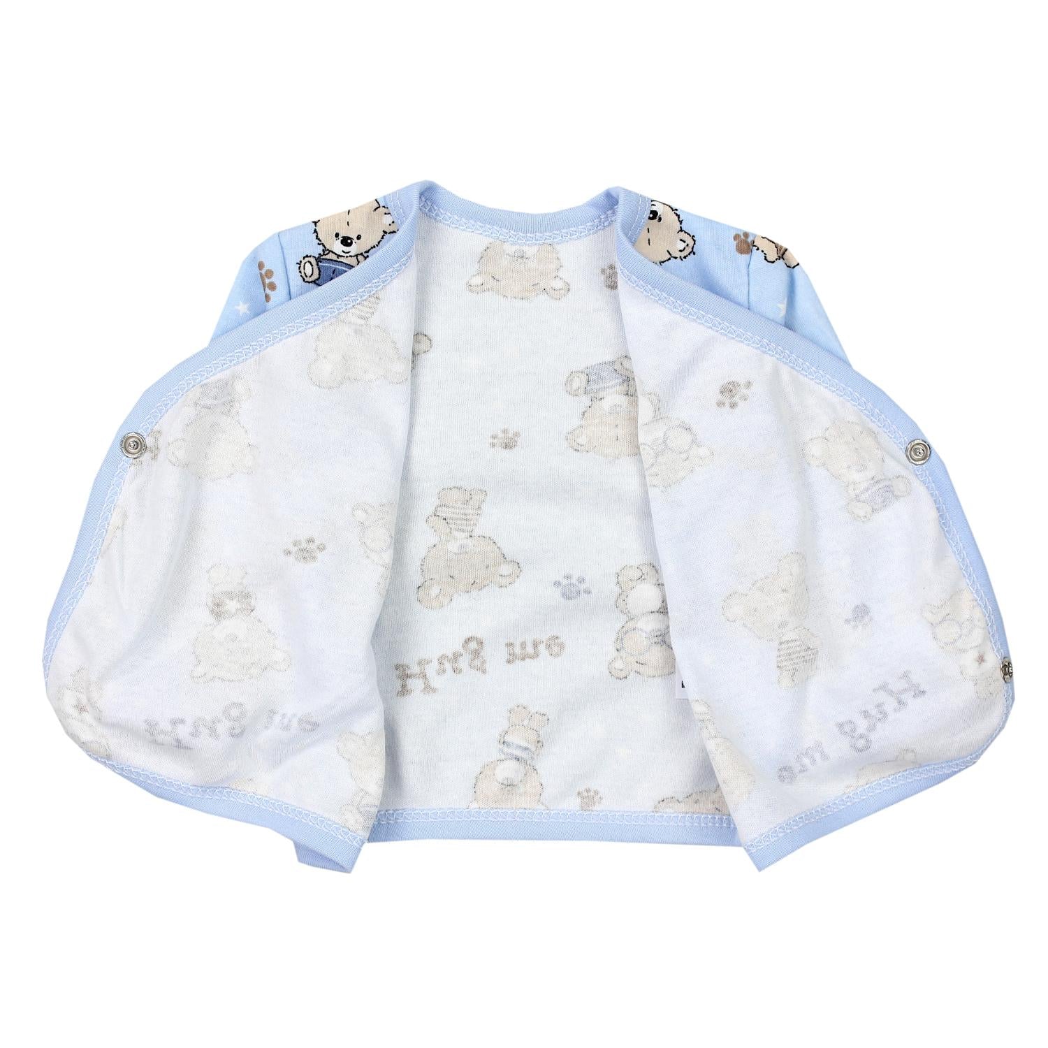 Baby Langarm Wickelshirt - 5er Set