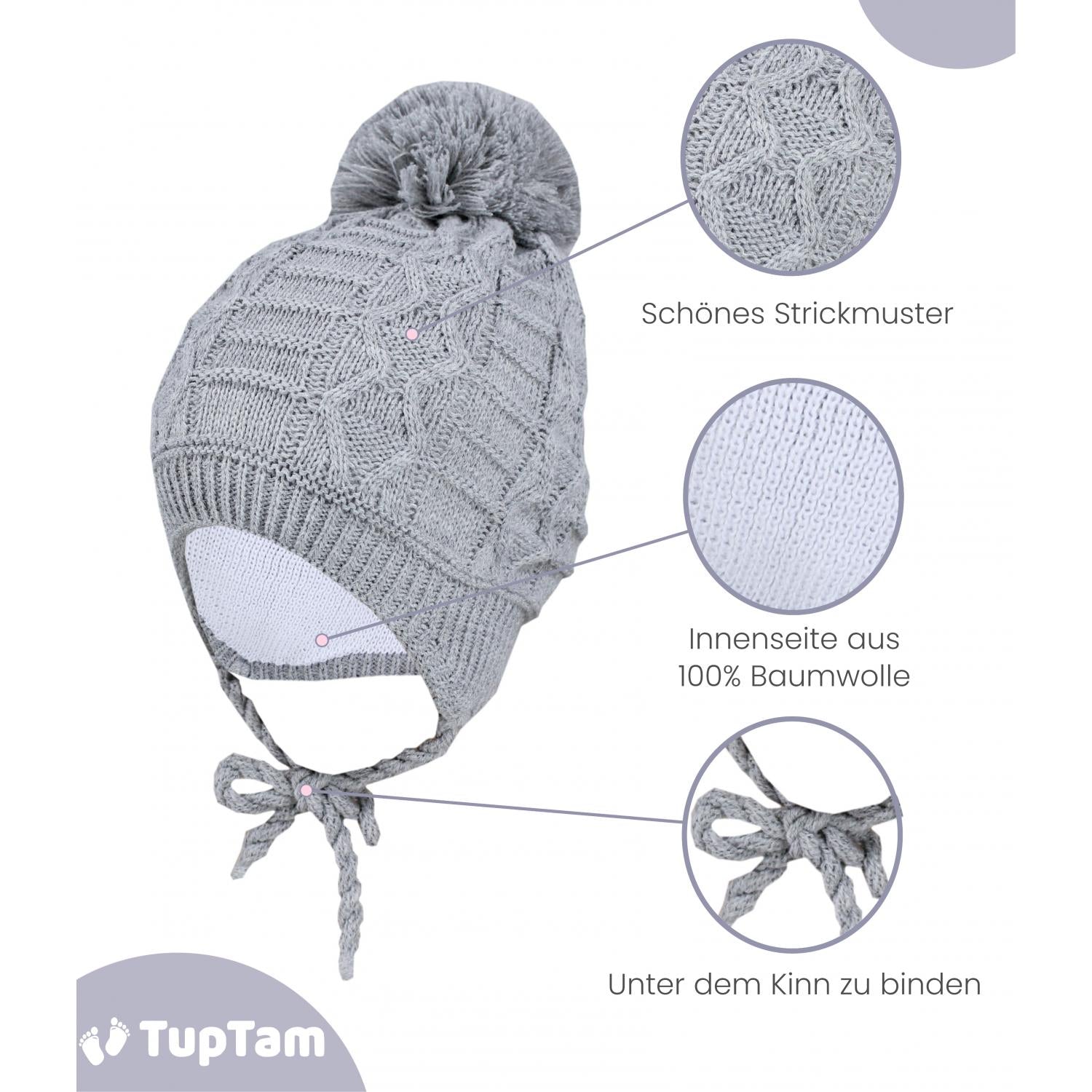 Baby Winter Strickmütze