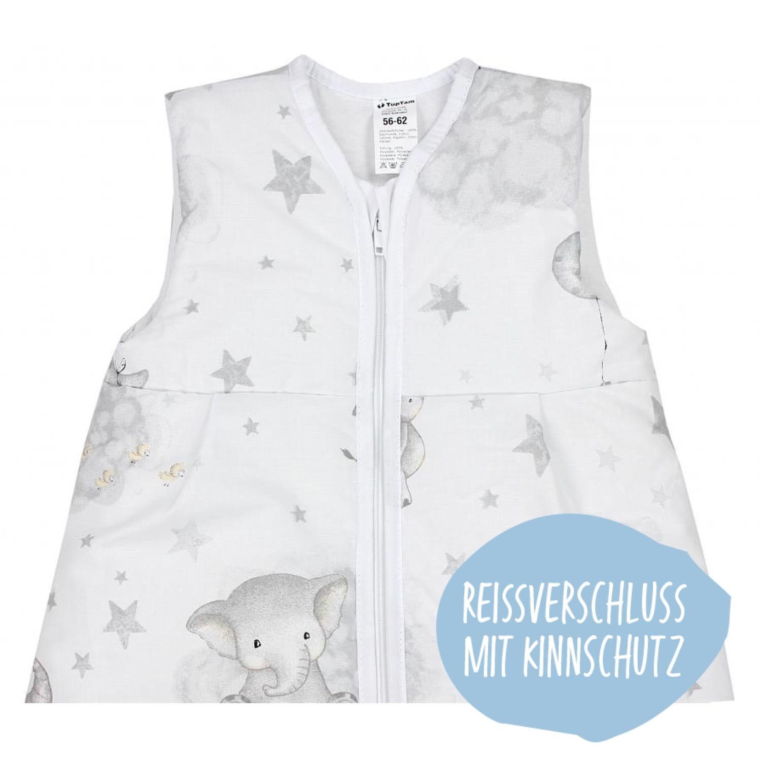 Kugelschlafsack ohne Ärmel 2,5 TOG