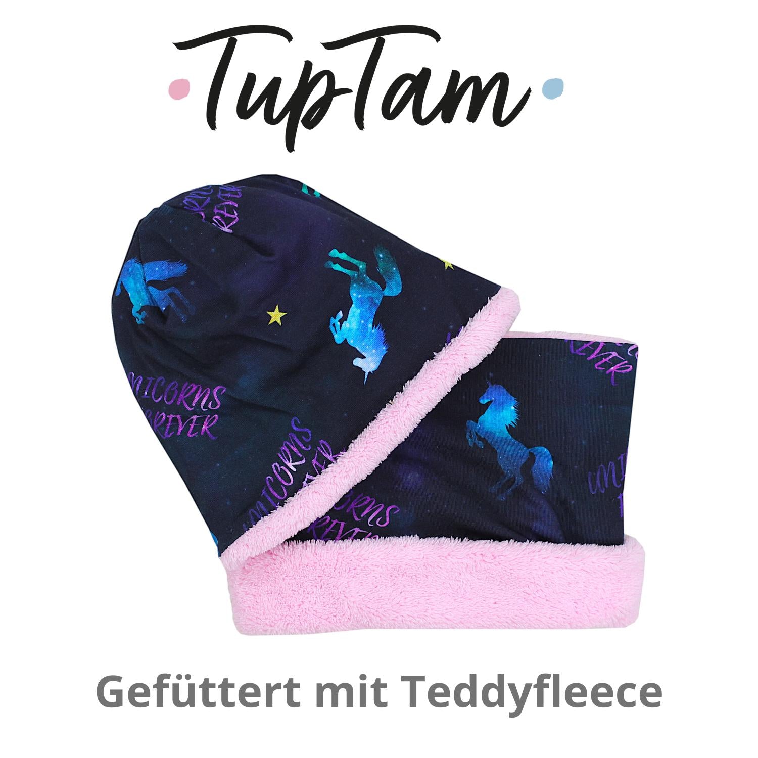 Madchen Beanie Mütze Schlauchschal Set