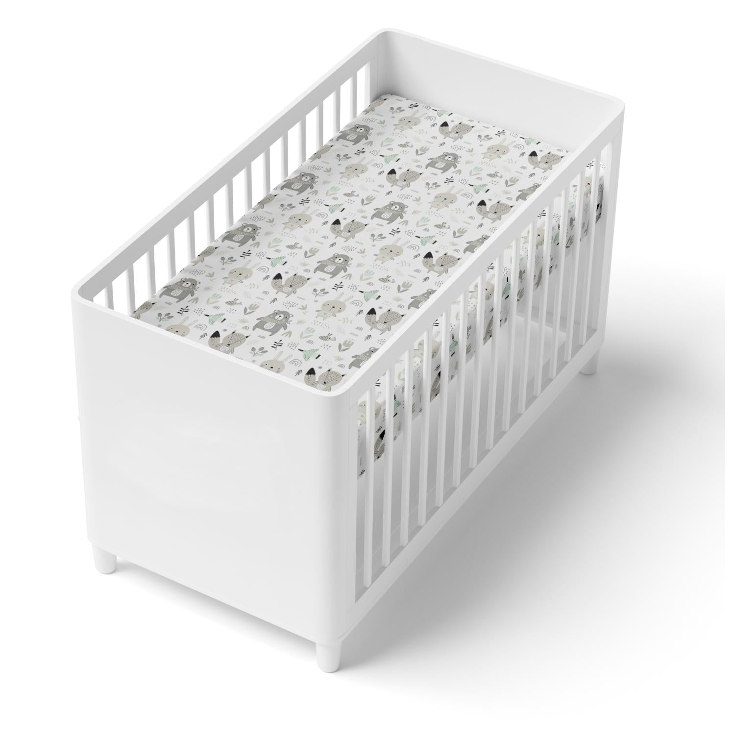 Baby/ Kinder Spannbettlaken Gemustert