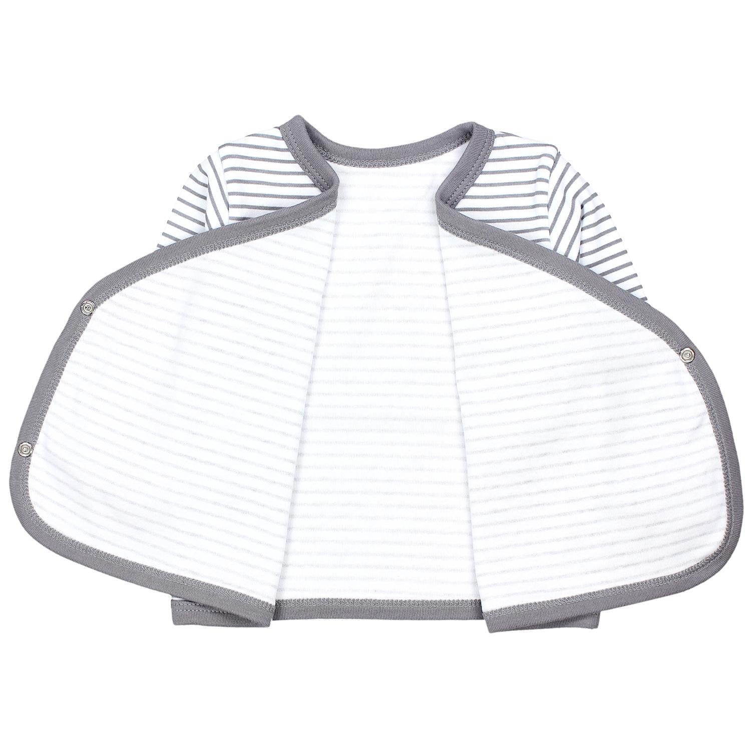 Baby Wickelshirt Langarm - 5er Set