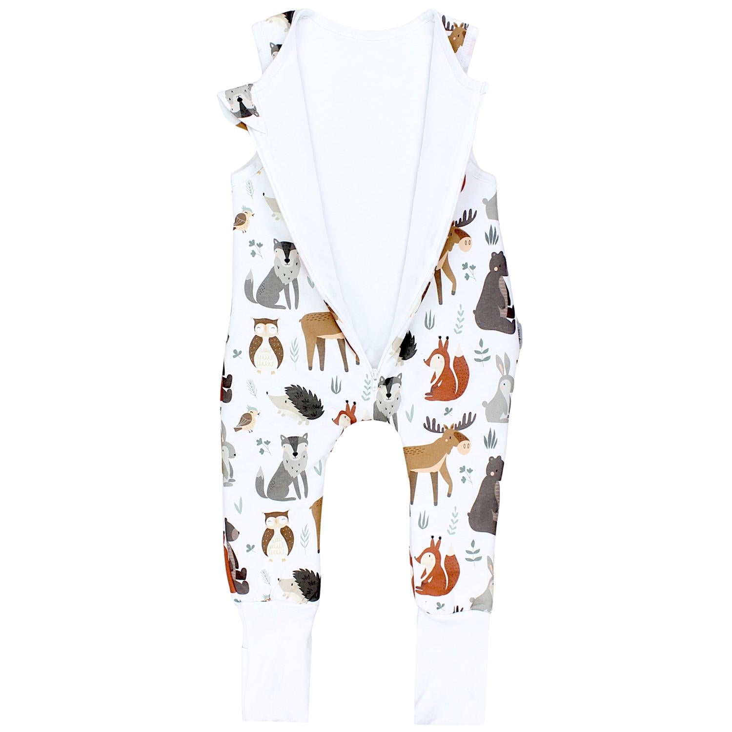 Wattierter Schlafsack mit Füßen 2.5 TOG