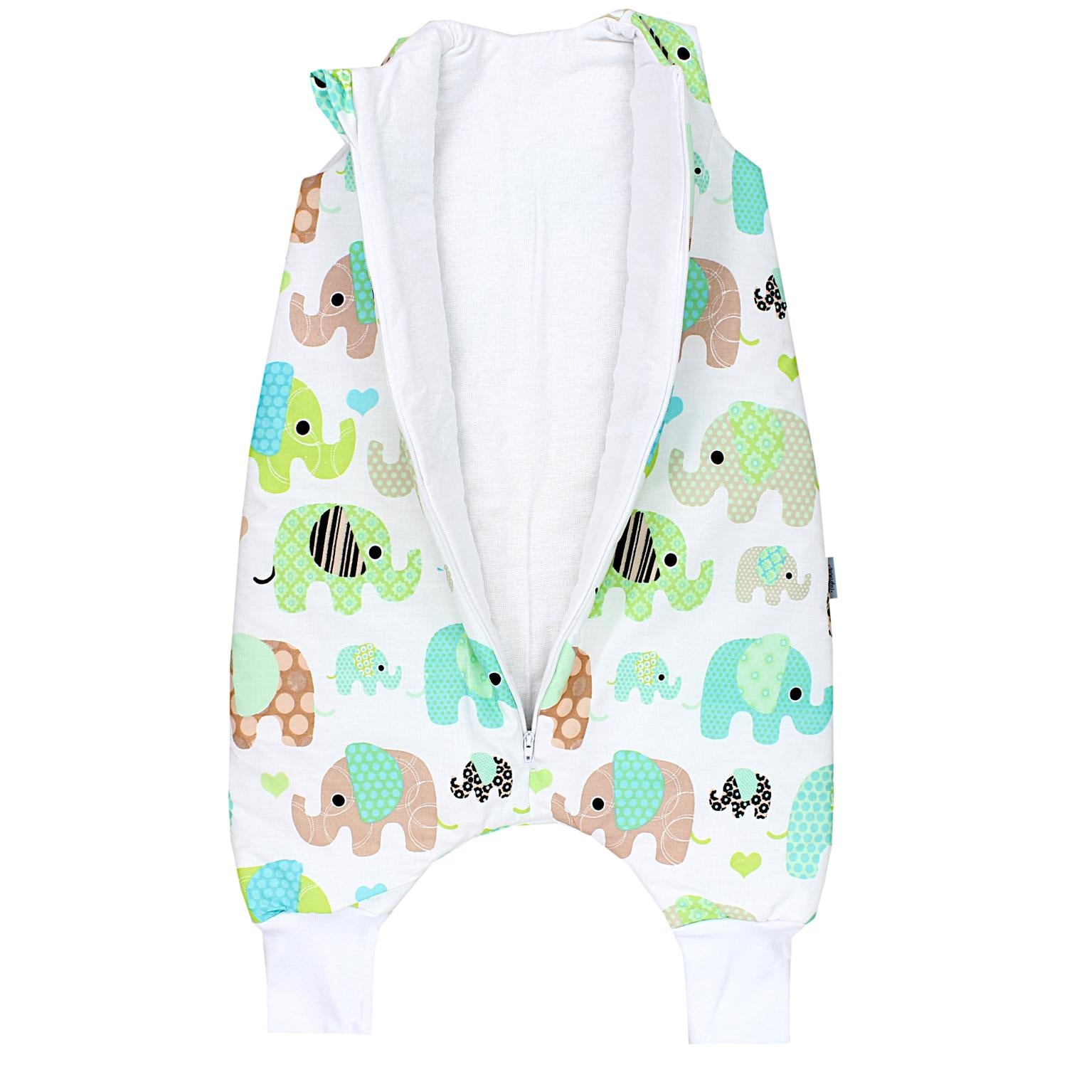 TupTam Baby Winterschlafsack mit Beinen OEKO- TEX zertifizierte Materialien 2.5 TOG Unisex