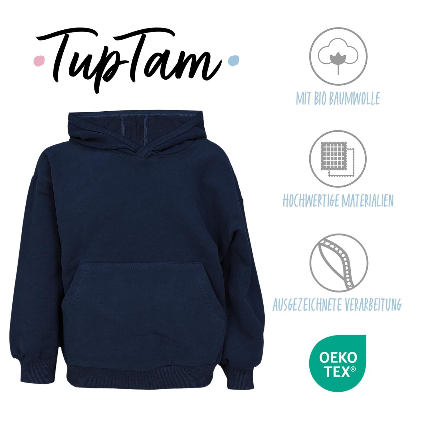 Hoodie Sweatshirt Bio- Baumwolle