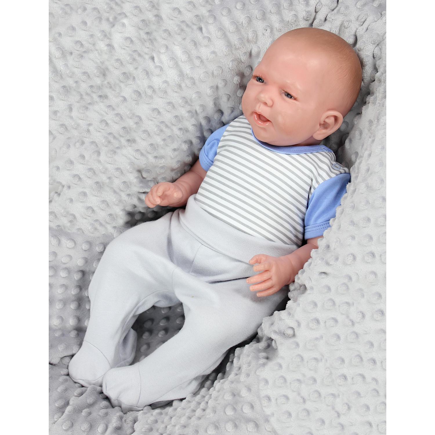 Baby Body Kurzarm Unifarben - 5er Set