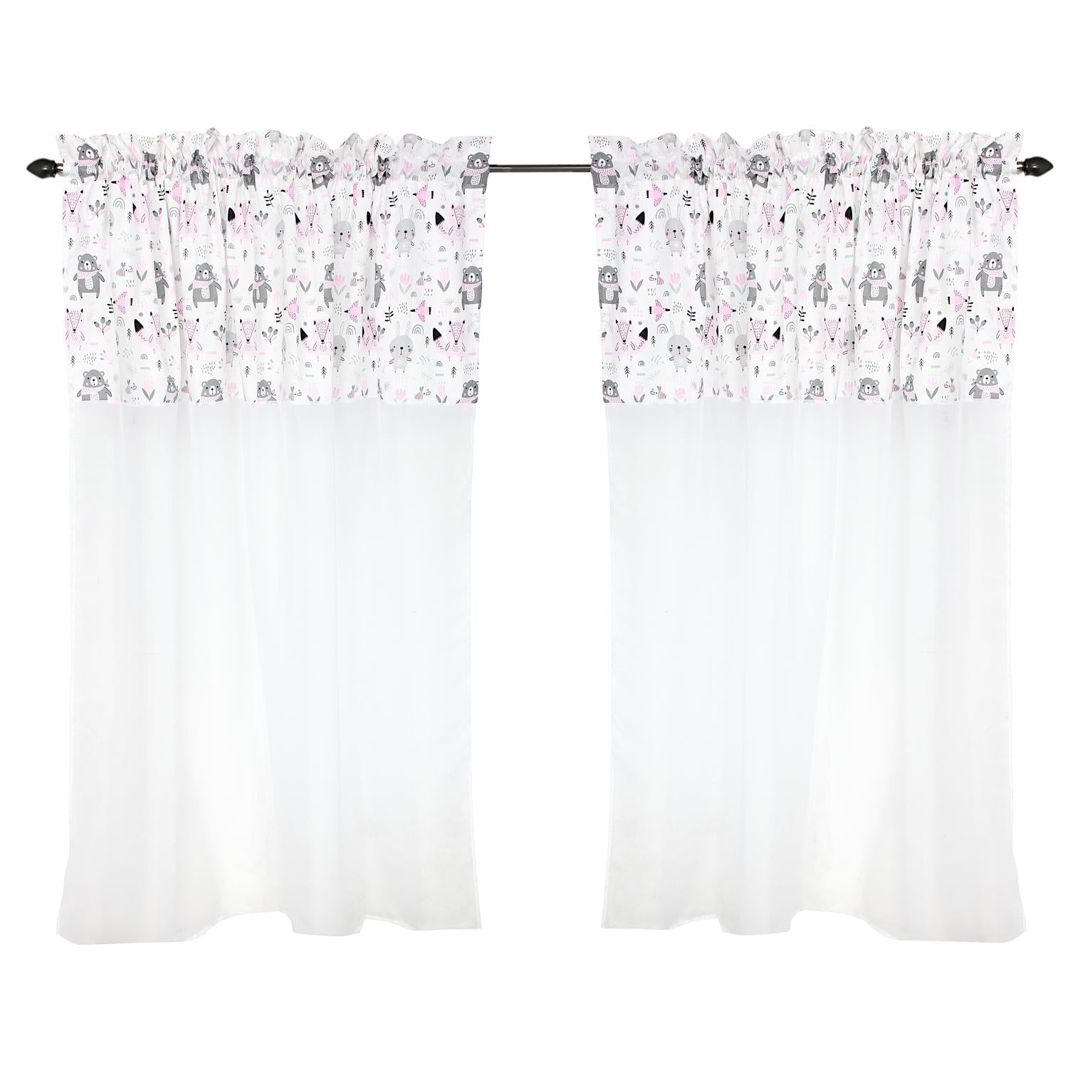 Kinderzimmer Voile/ Vorhänge/ Gardinen mit Tunnelzug Set