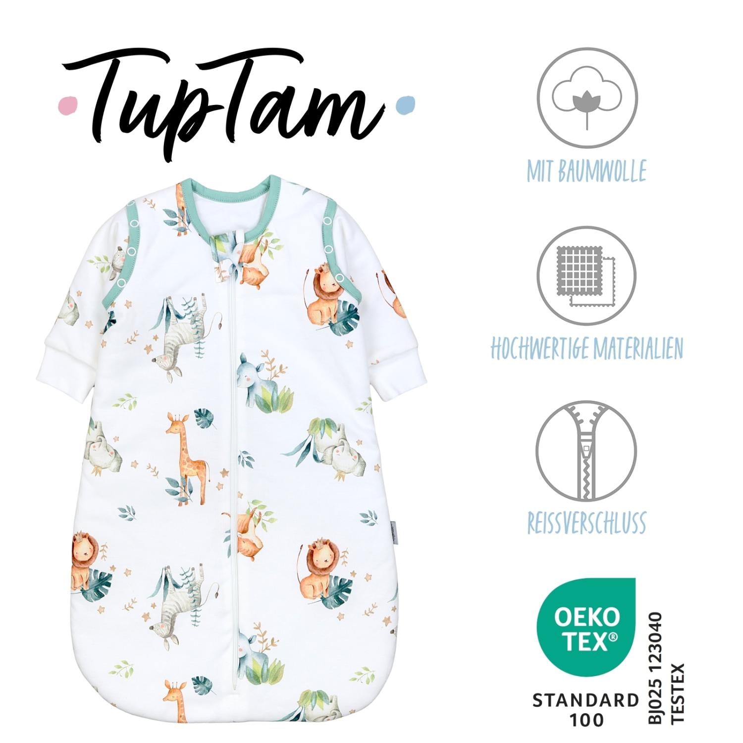 Schlafsack mit abnehmbaren Ärmeln 2.5 TOG