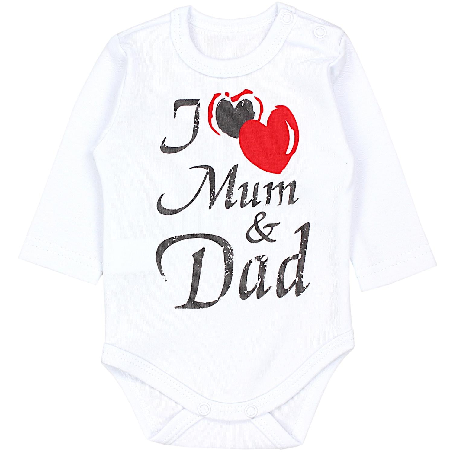 Baby Bekleidungsset mit Aufdruck (3-teilig)