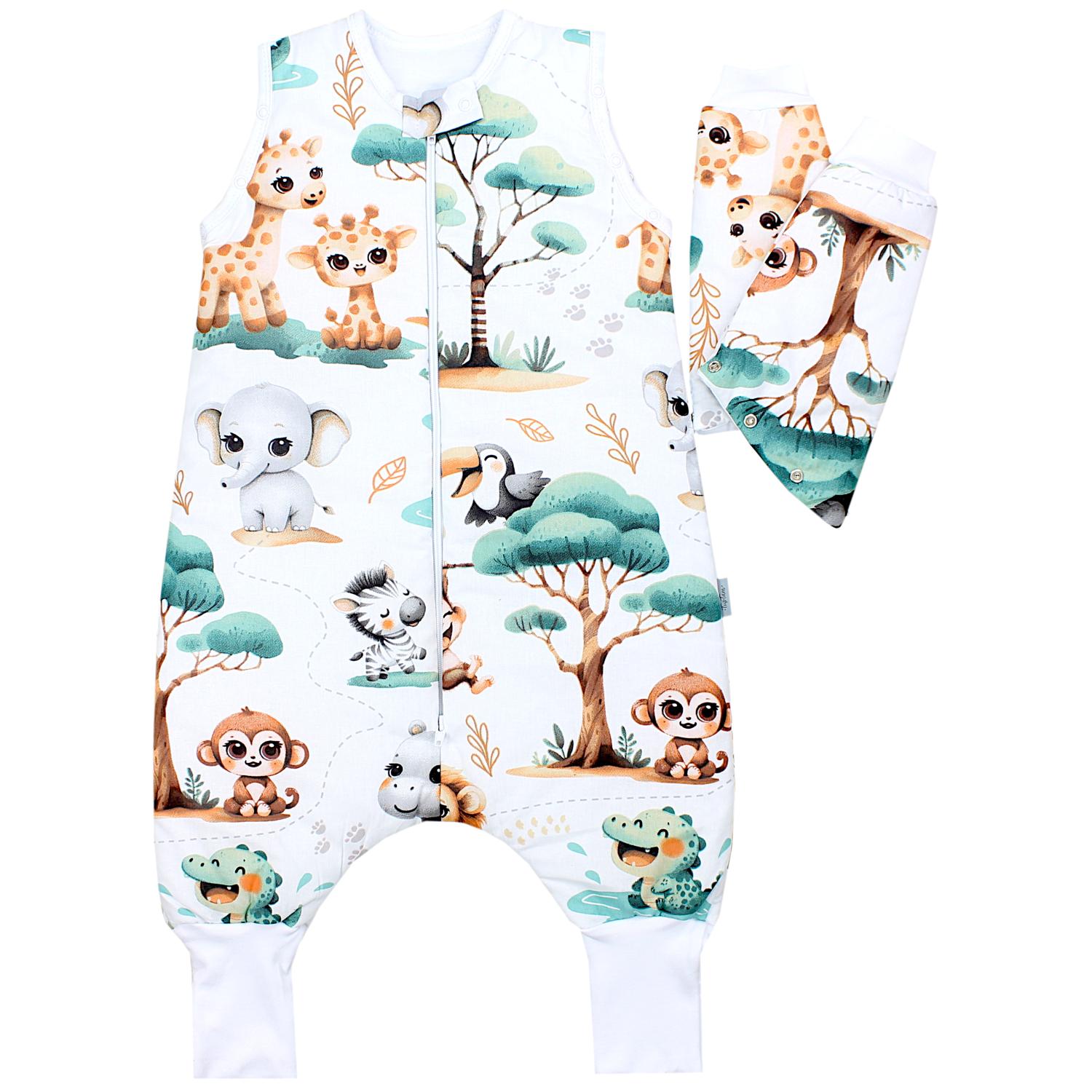 Schlafsack mit Beinen und Ärmeln, Winterschlafsack 2,5 TOG