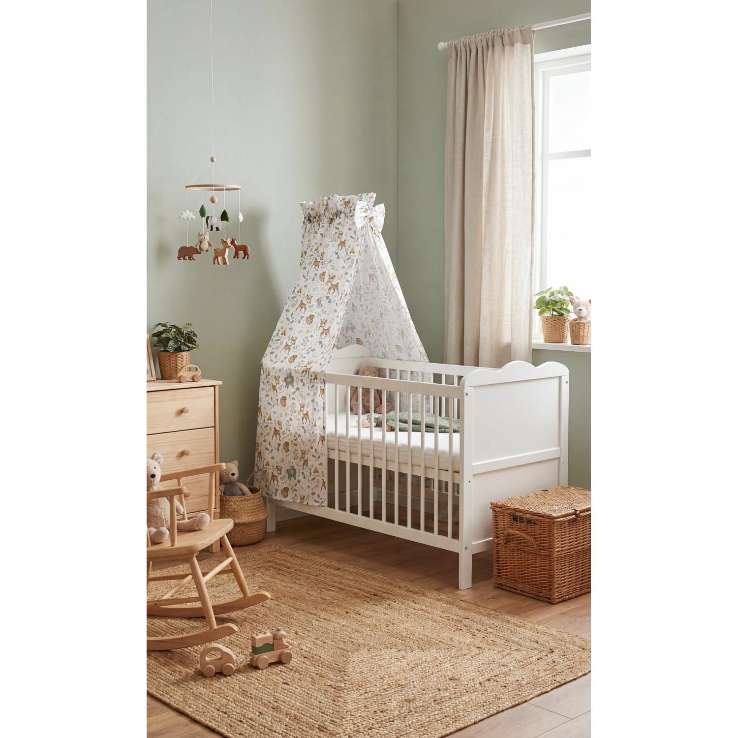 Babybett Himmel mit Schleifchen