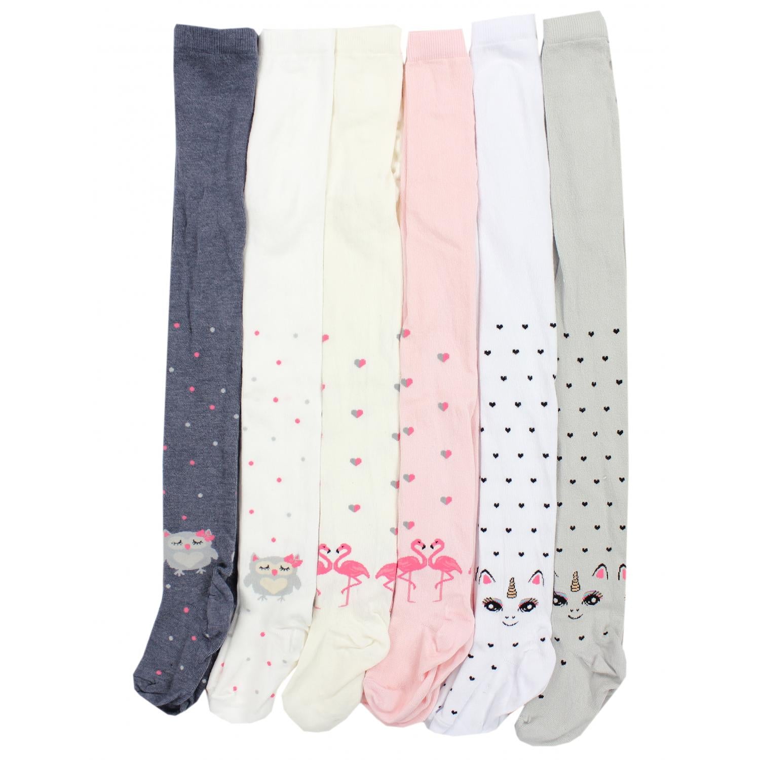 Strickstrumpfhosen- 6er Set
