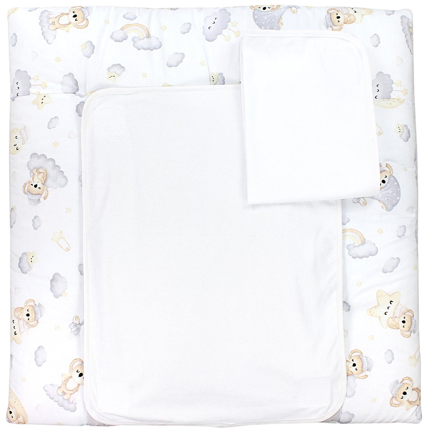 Wickelauflage (inkl. 2 Frotteebezüge)