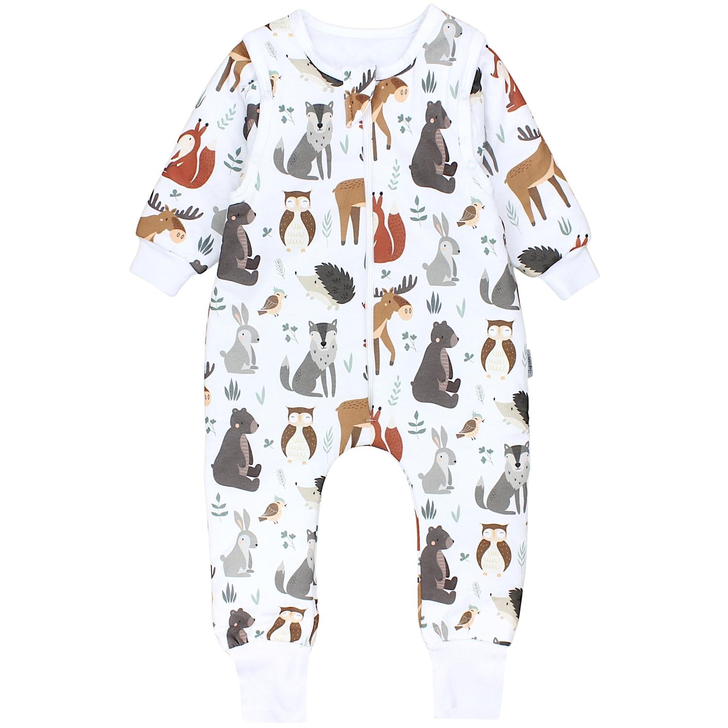 Winterschlafsack mit Beinen und Ärmeln