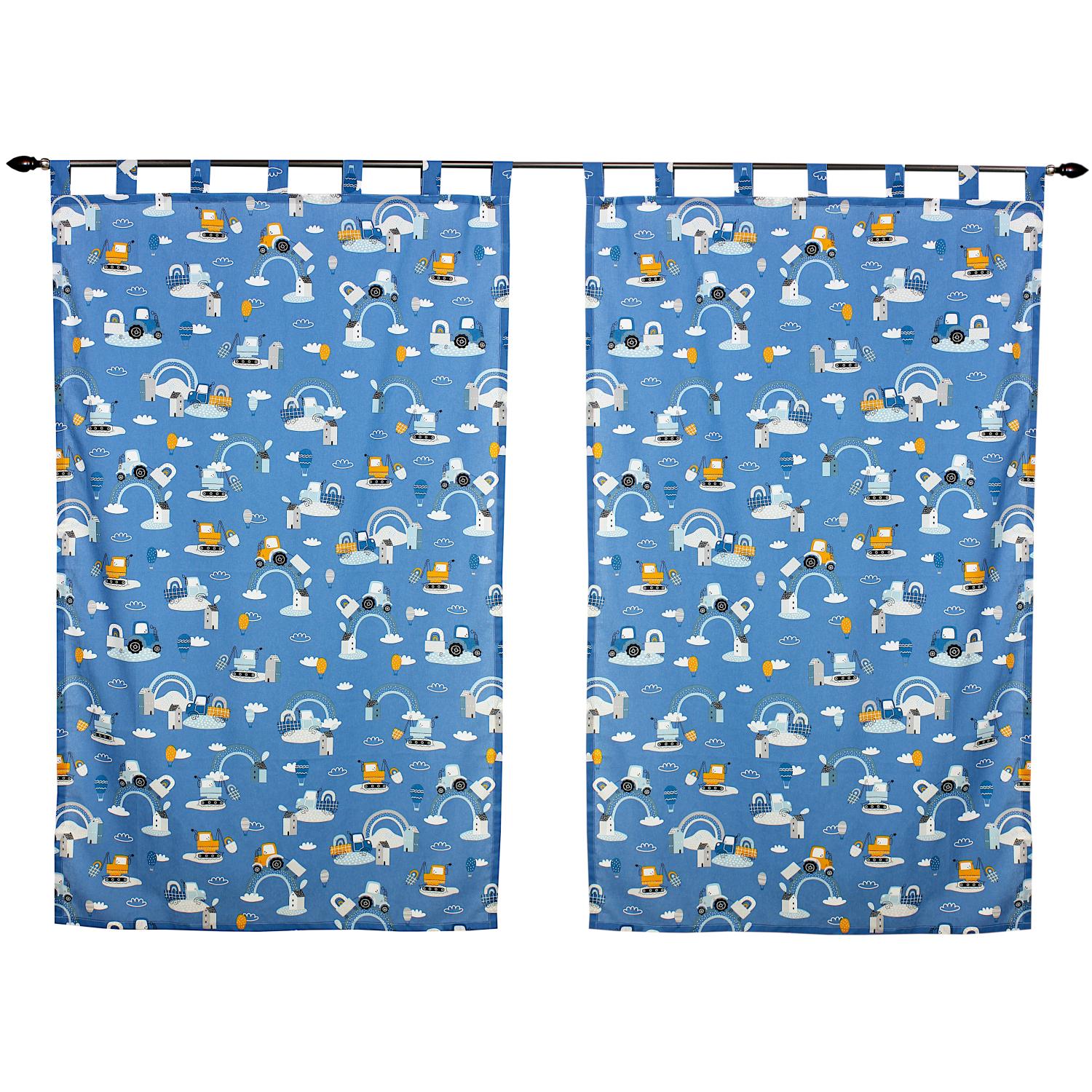 Vorhänge/Gardinen mit Schleifen 2er Set