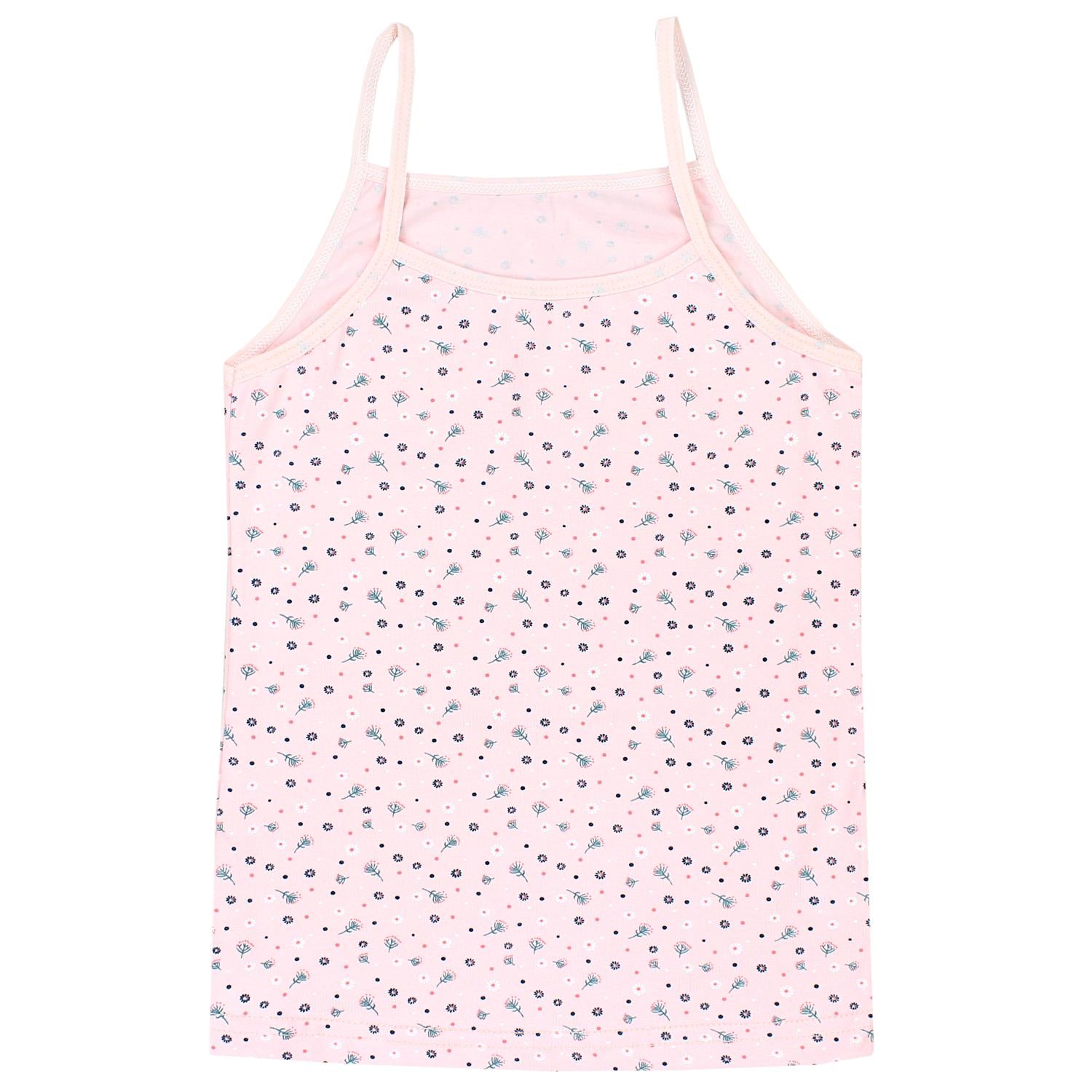 Mädchen Unterhemd Spaghettiträger - 5er Set