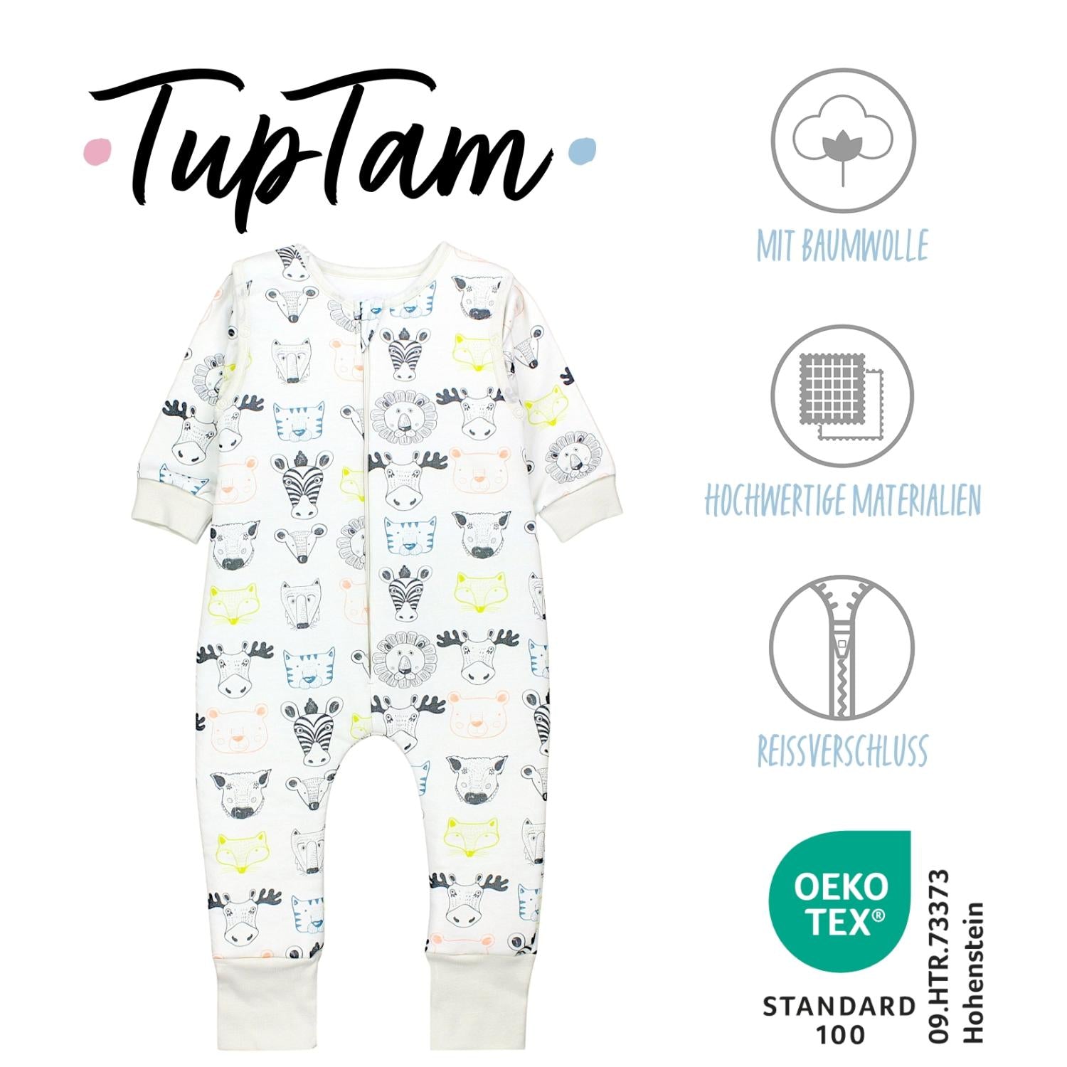 Bio-Schlafsack mit Beinen und Armen 2.5 TOG