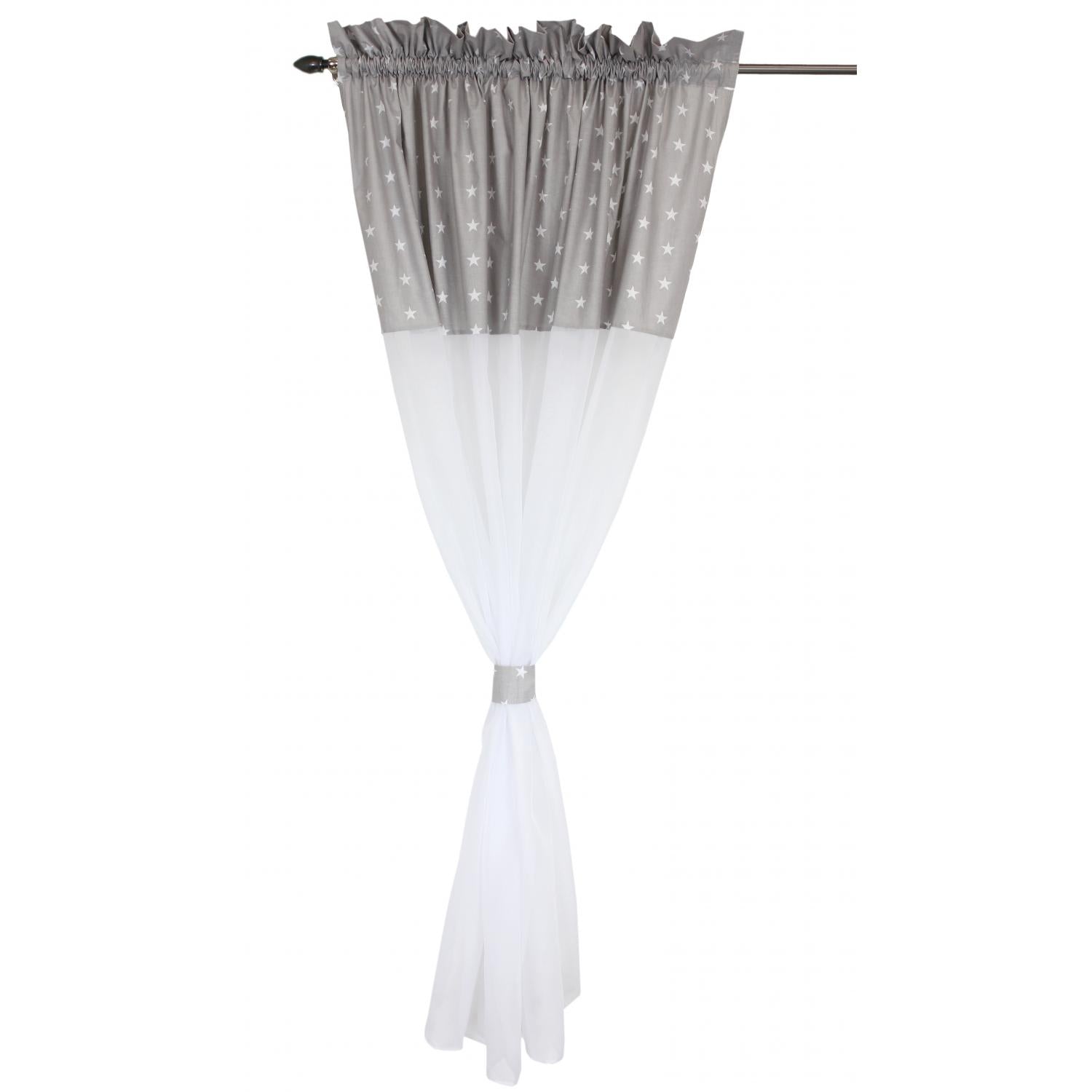 Kinderzimmer Voile/ Vorhänge/ Gardinen mit Tunnelzug Set