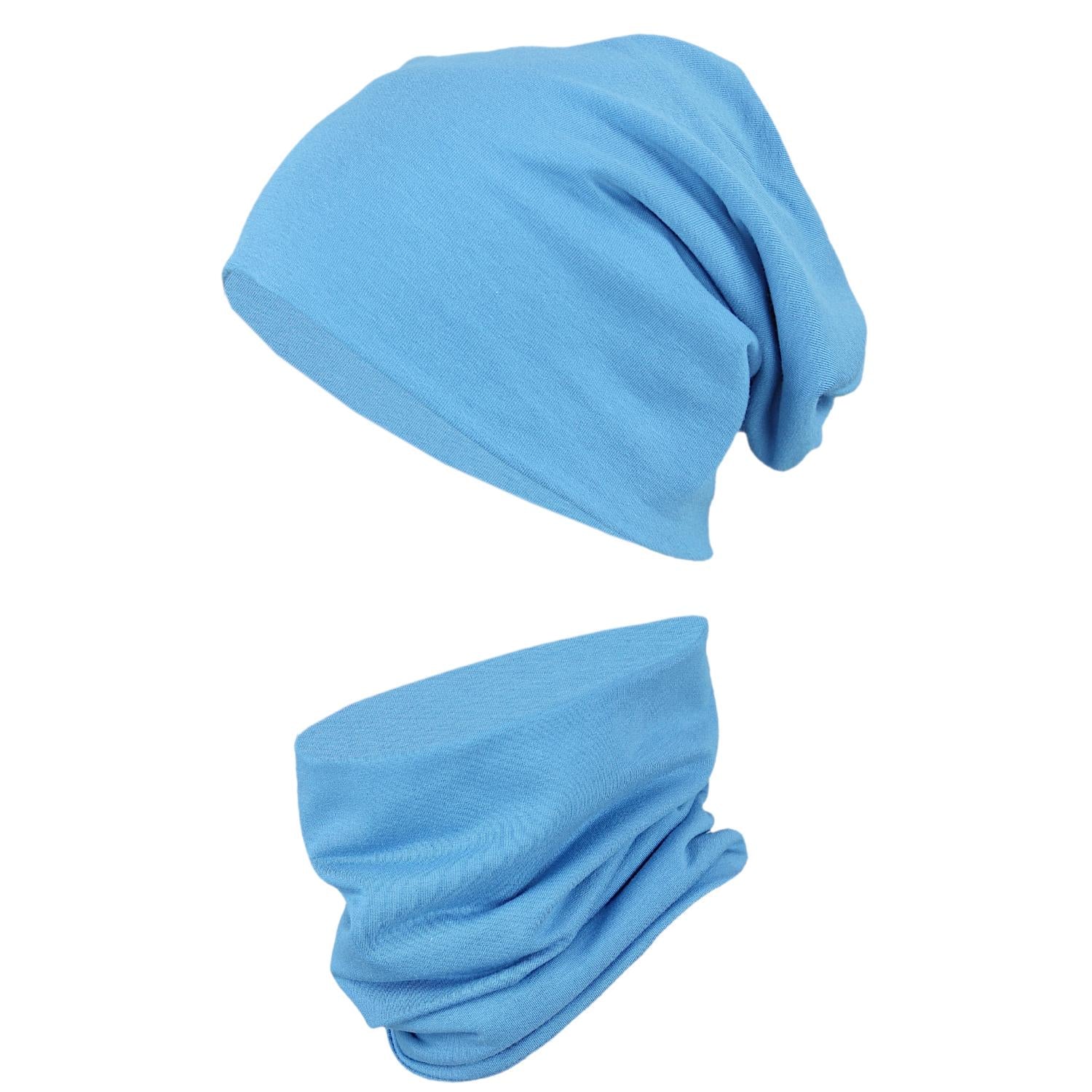 Kinder Beanie Mütze und Schlauchschal