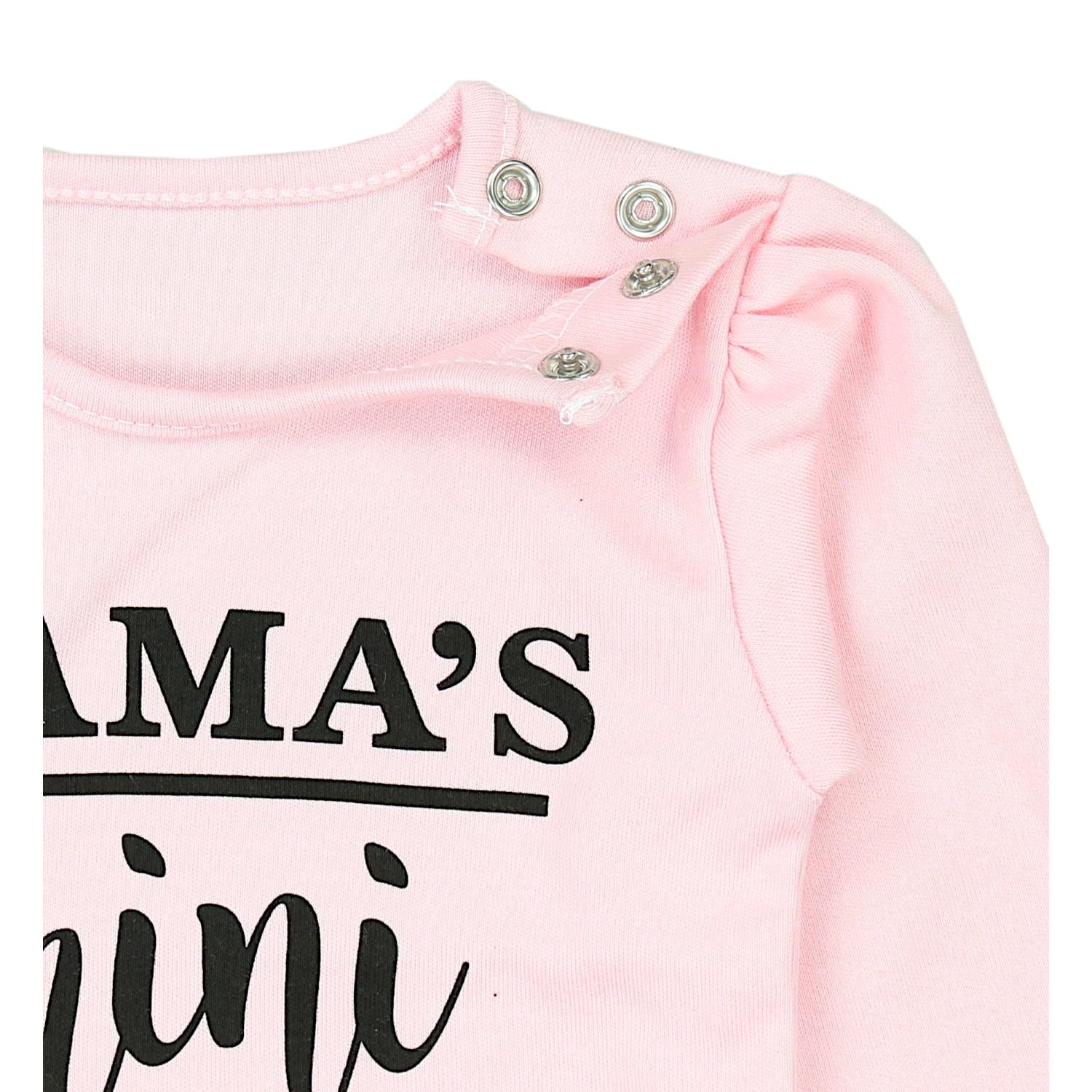 Baby Langarmshirt mit Aufdruck - 3er Set