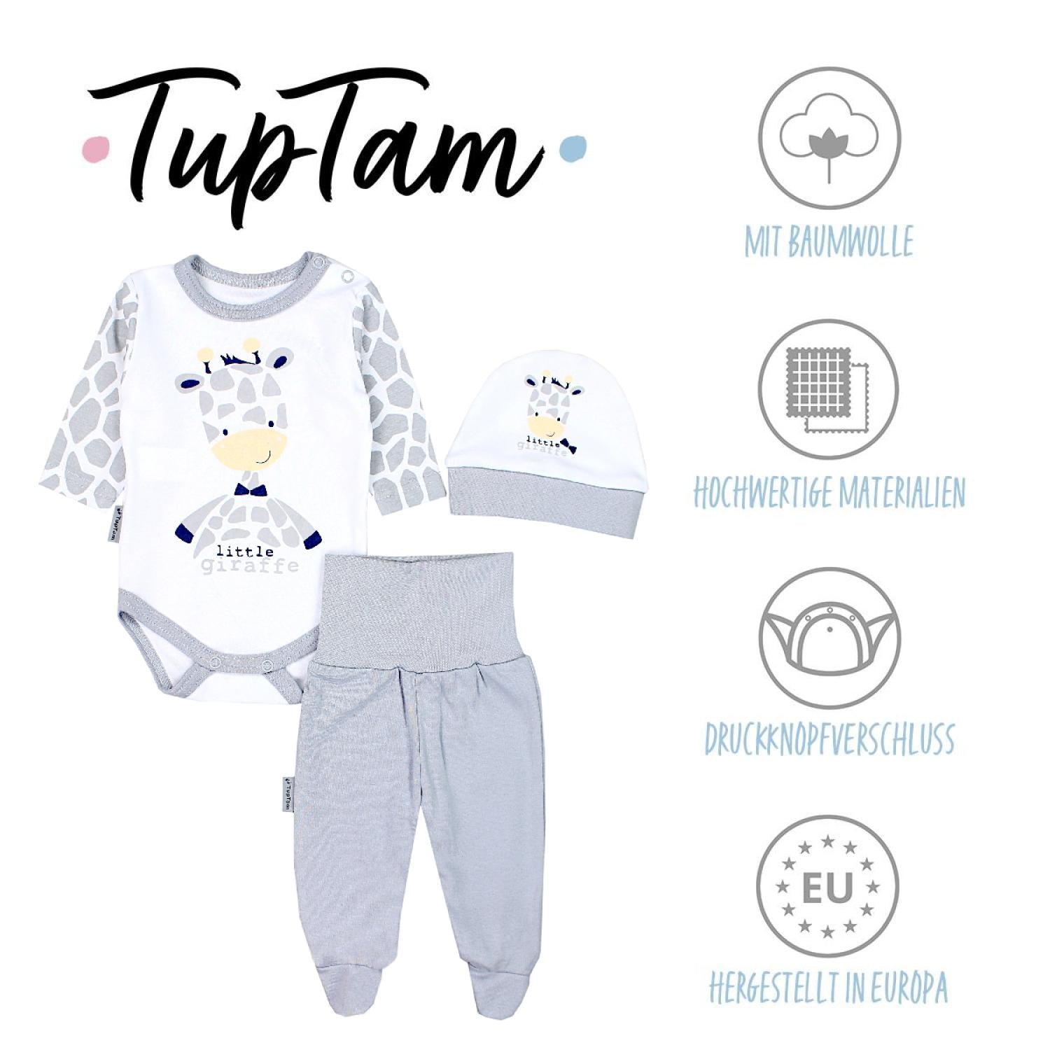 Bekleidungsset mit Aufdruck- 3-teilig