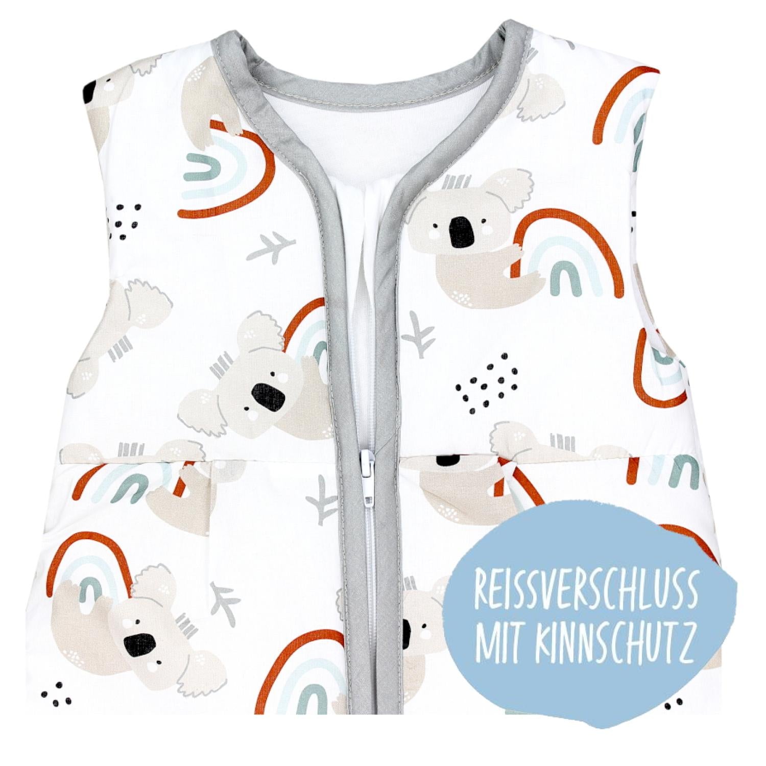 Baby Ganzjahresschlafsack ärmellos 2.5 TOG