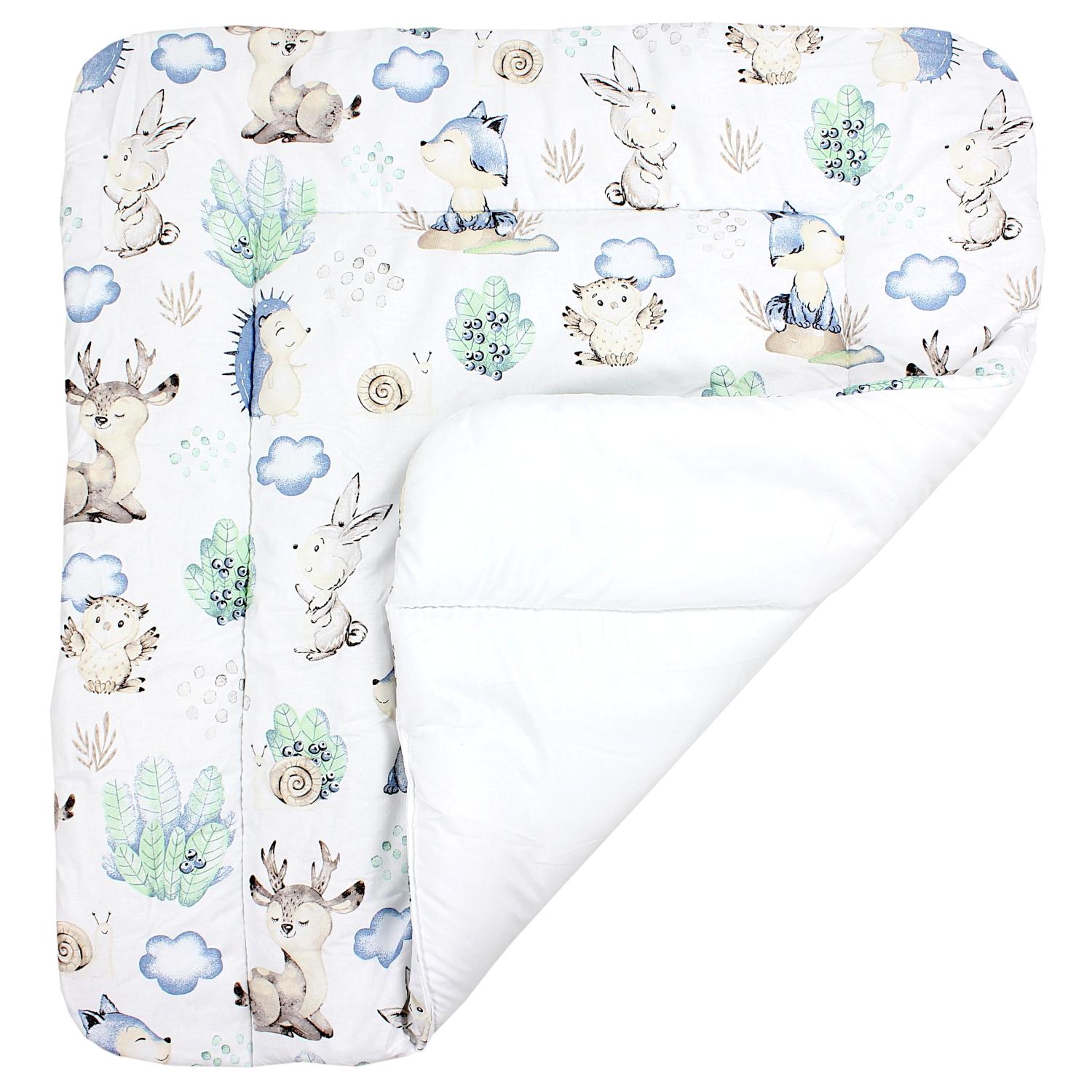 Baby Wickeltischauflage mit Baumwollbezug