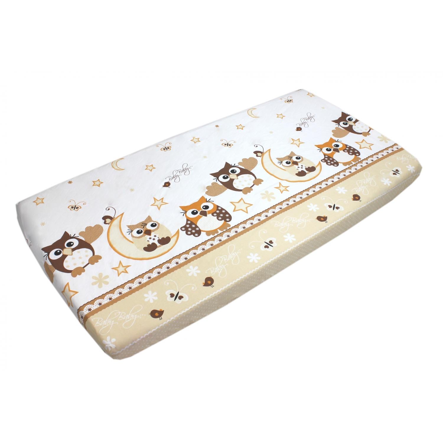 Baby/ Kinder Spannbettlaken Gemustert