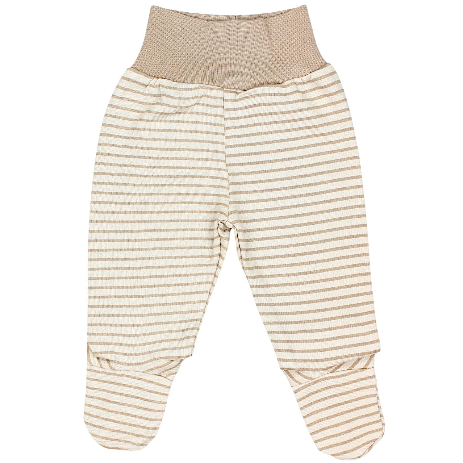 Baby Strampelhose mit Fuß - 3er Set
