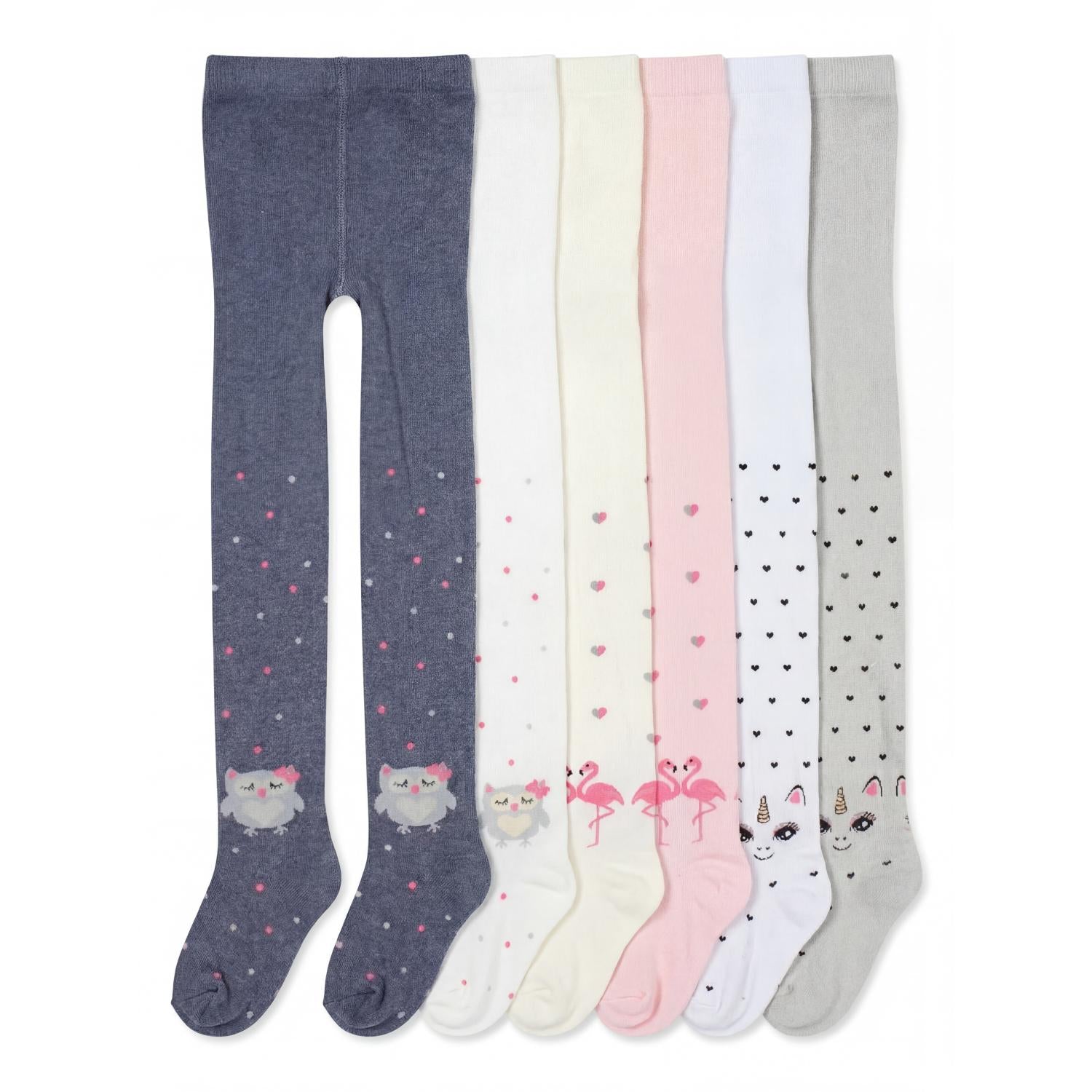 Strickstrumpfhosen- 6er Set