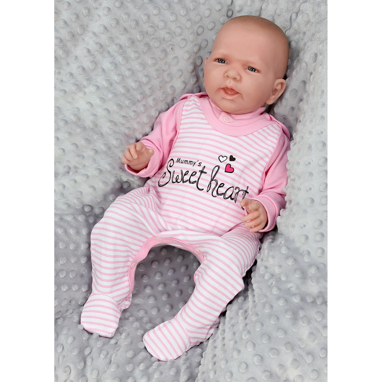 Strampler mit Langarmshirt- Set