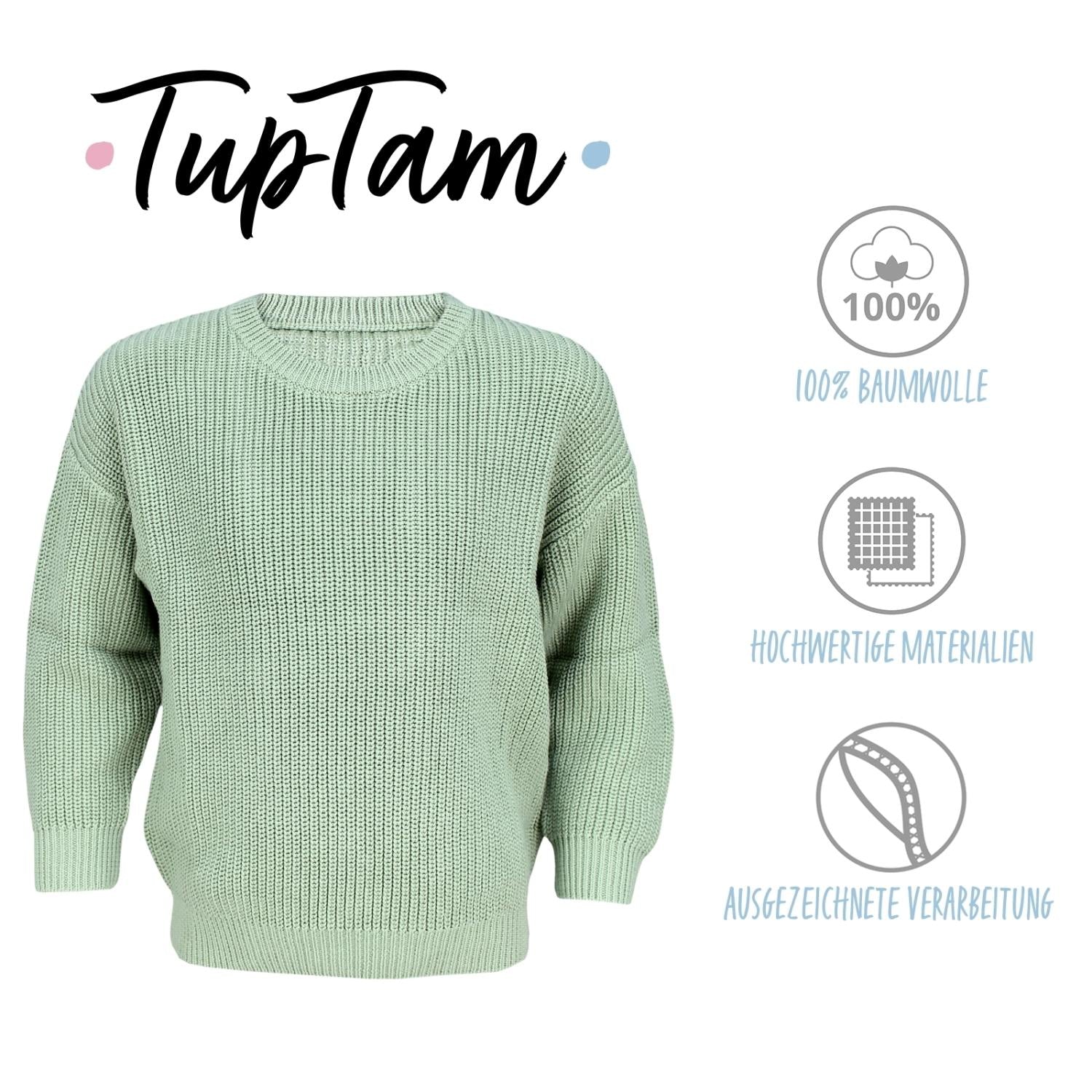 Strickpullover Bio-Baumwolle