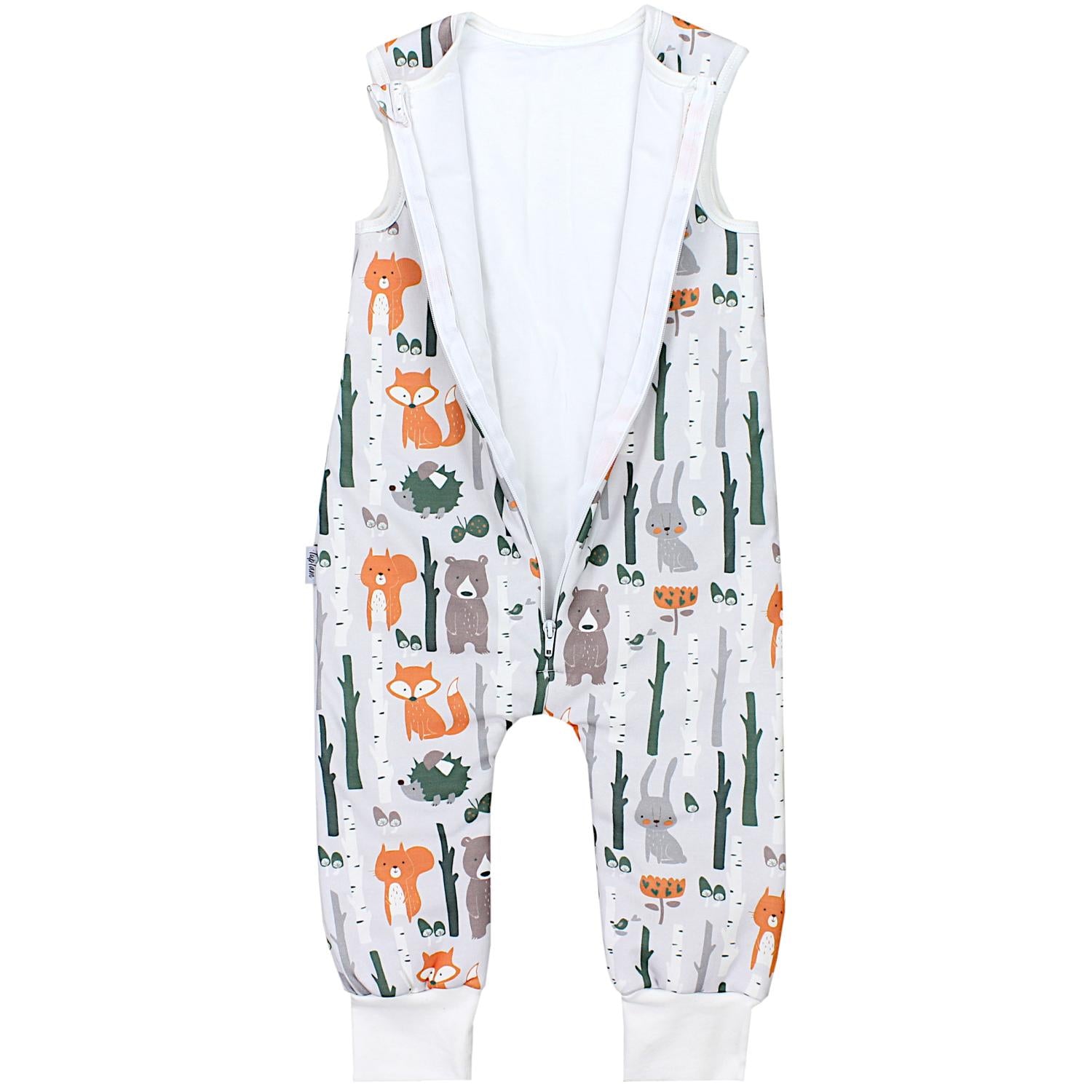 Wattierter Schlafsack mit Füßen 2.5 TOG