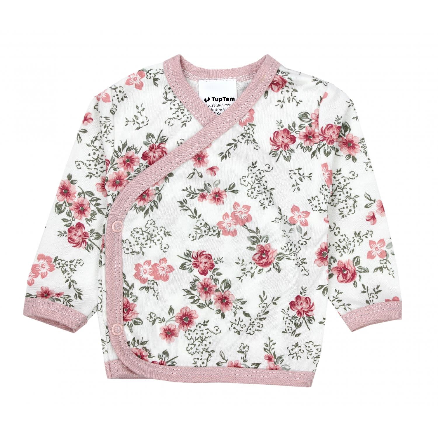 Baby Wickelshirt Langarm - 5er Set