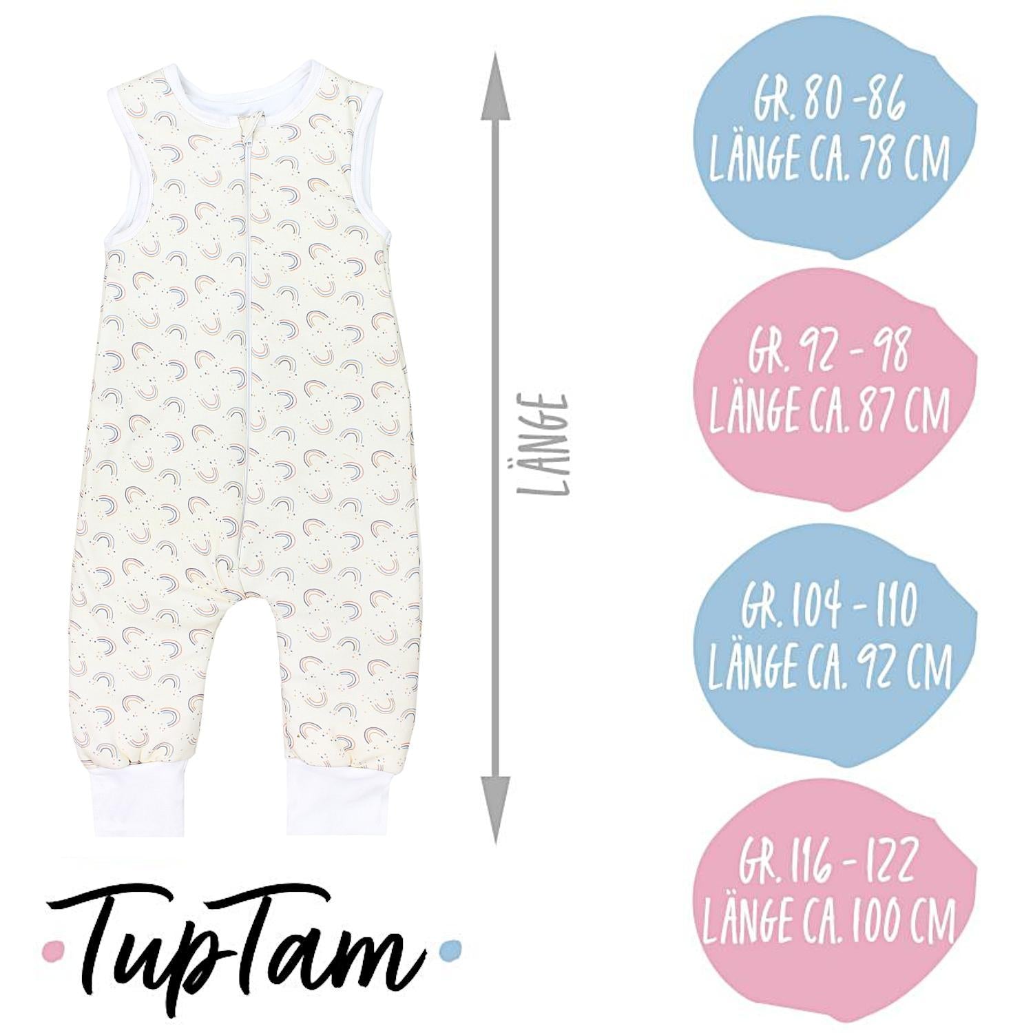 Schlafsack mit Füßen 2.5 TOG