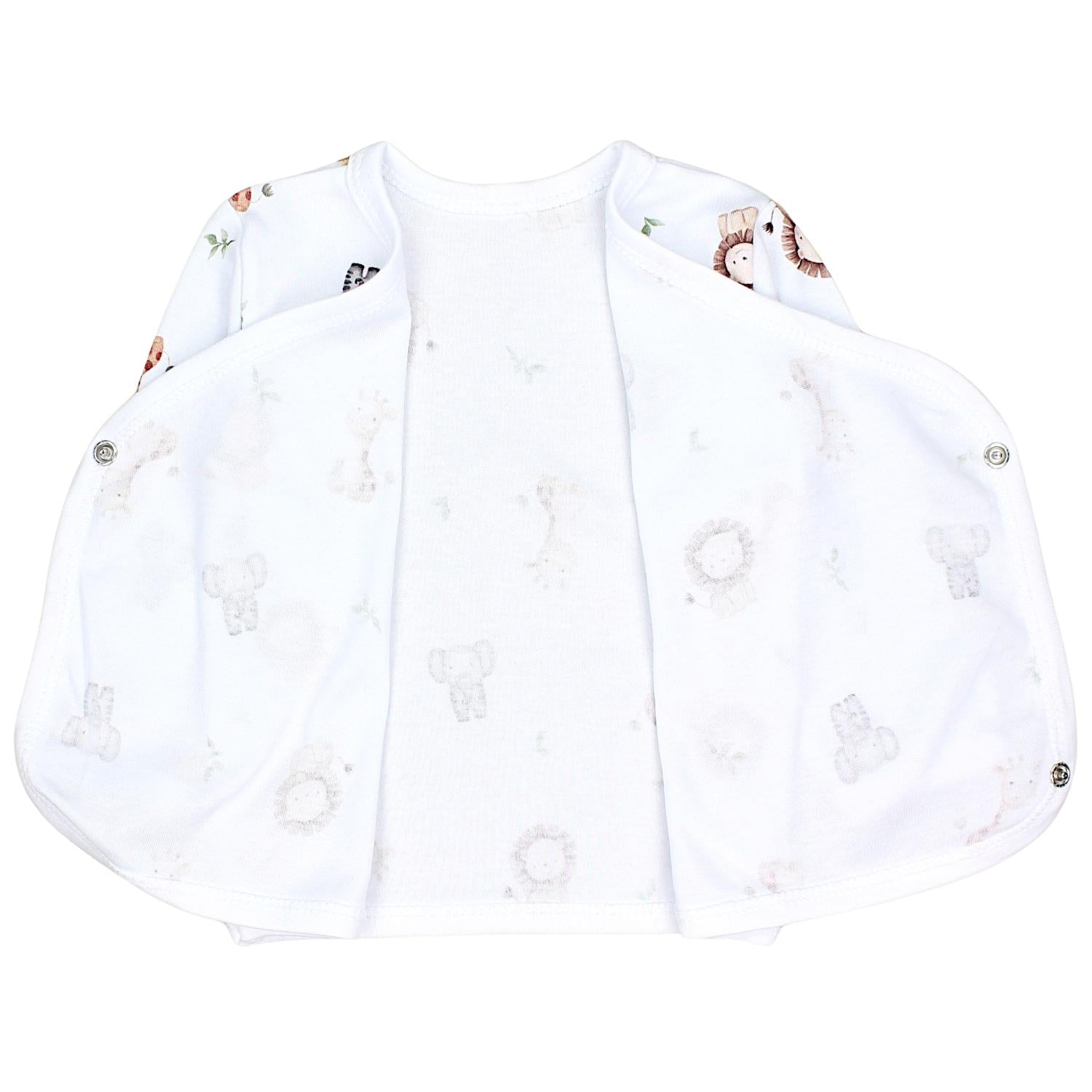 Baby Langarm Wickelshirt - 5er Set