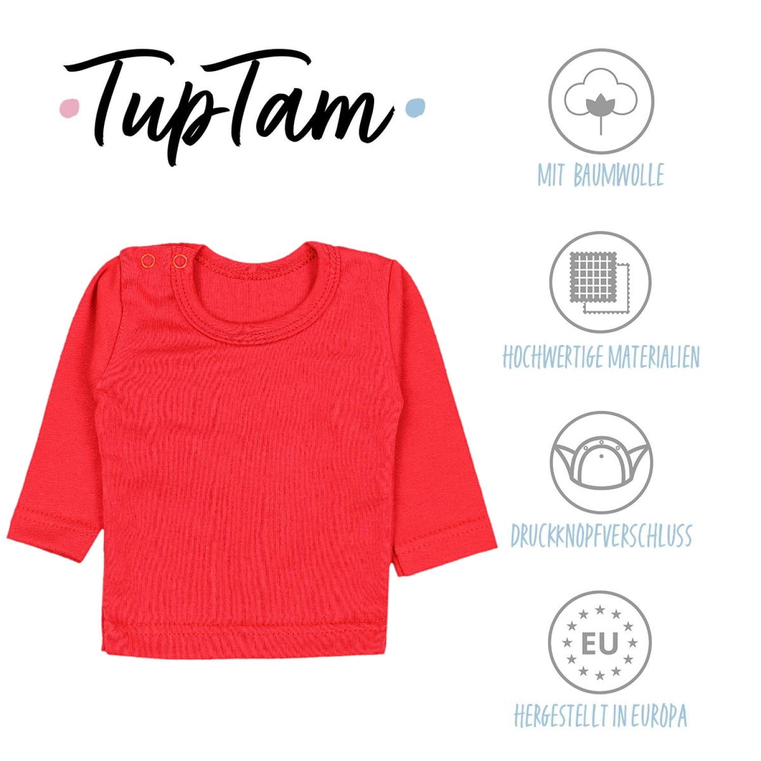 Baby Langarmshirt - 5er Set