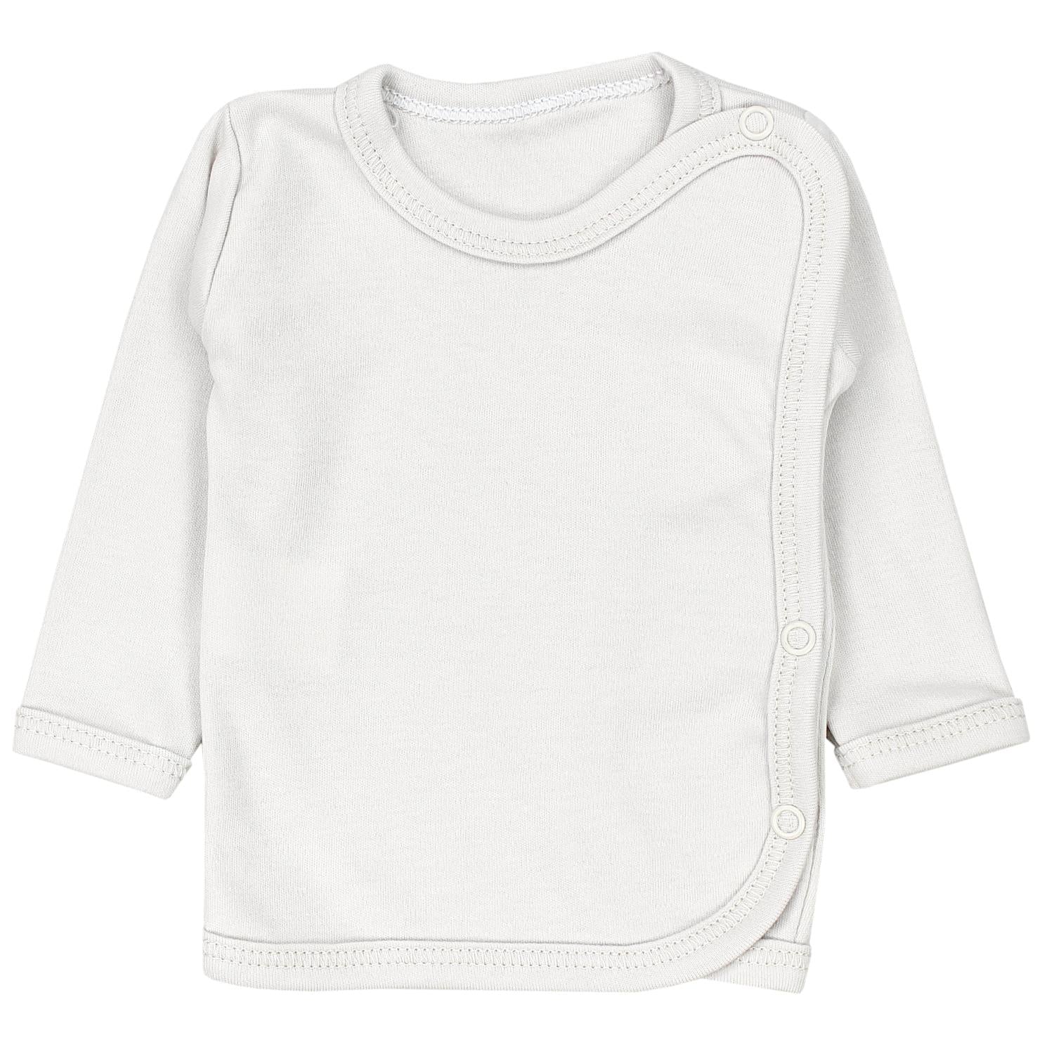 Baby Wickelshirt Langarm - 5er Set