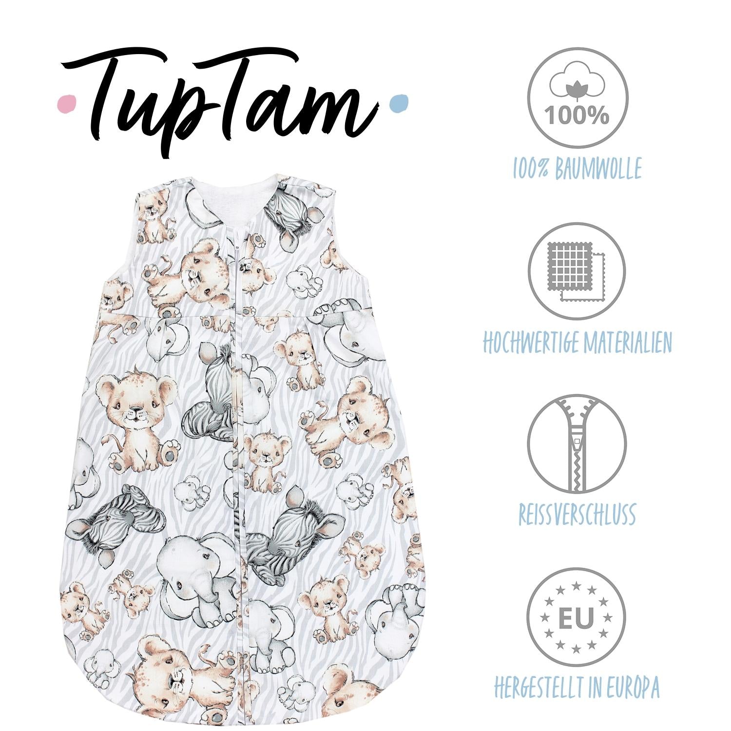 Kugelschlafsack ohne Ärmel 0.5 TOG
