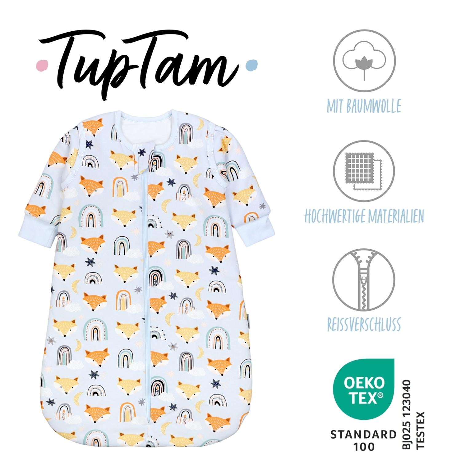 Schlafsack mit abnehmbaren Ärmeln 2.5 TOG