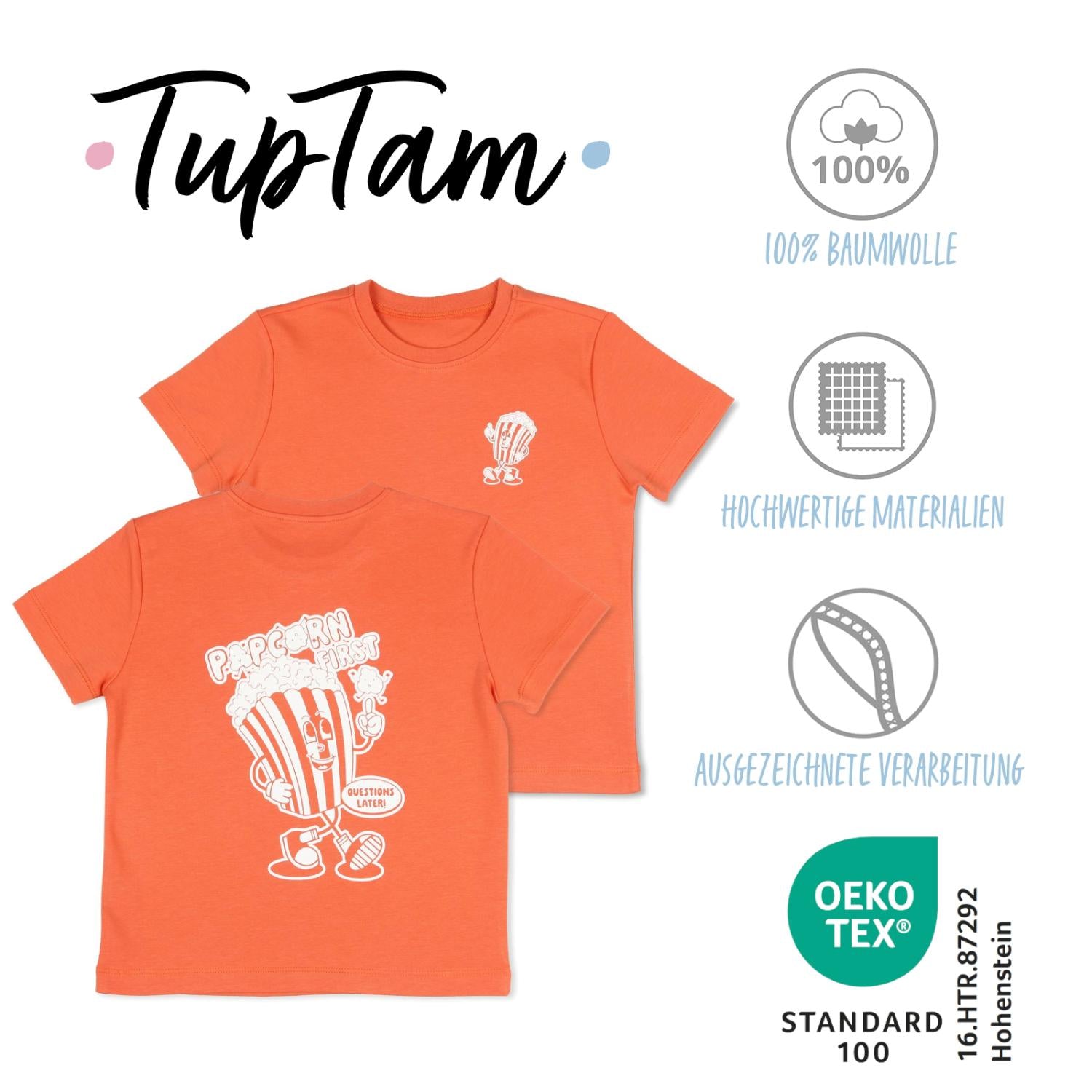 T- Shirt bedruckt Retro Rückenprint