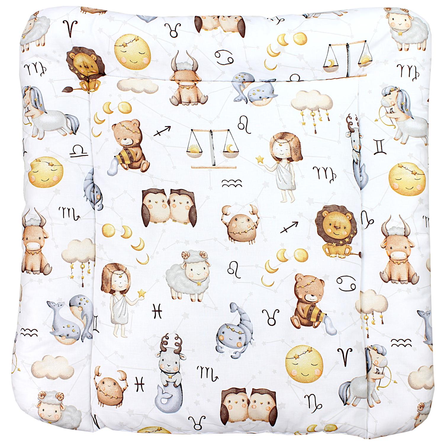 Wickeltischauflage mit Baumwollbezug