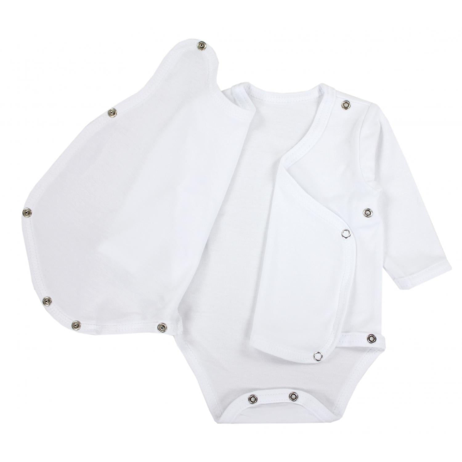 Langarm Wickelbody - 5er Set
