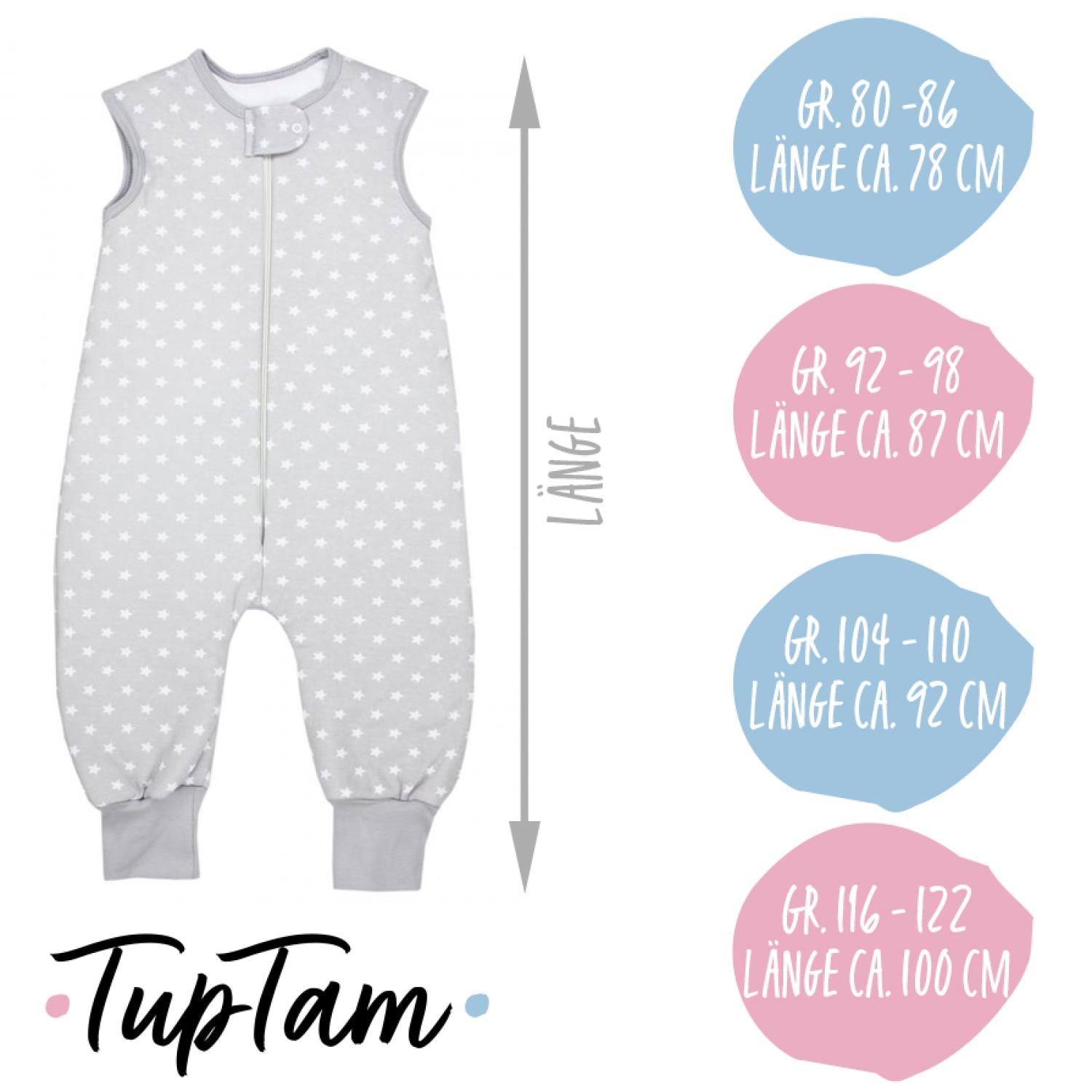 Schlafsack mit Füßen 2.5 TOG
