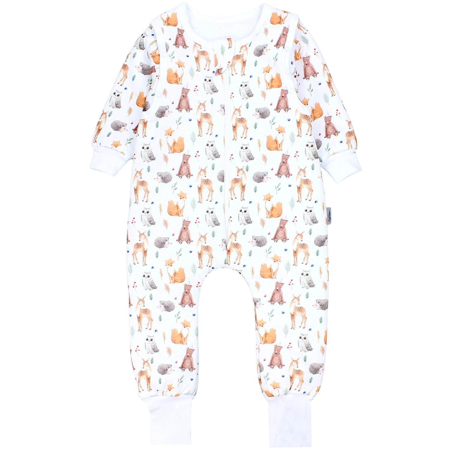 Winterschlafsack mit Beinen und Ärmeln