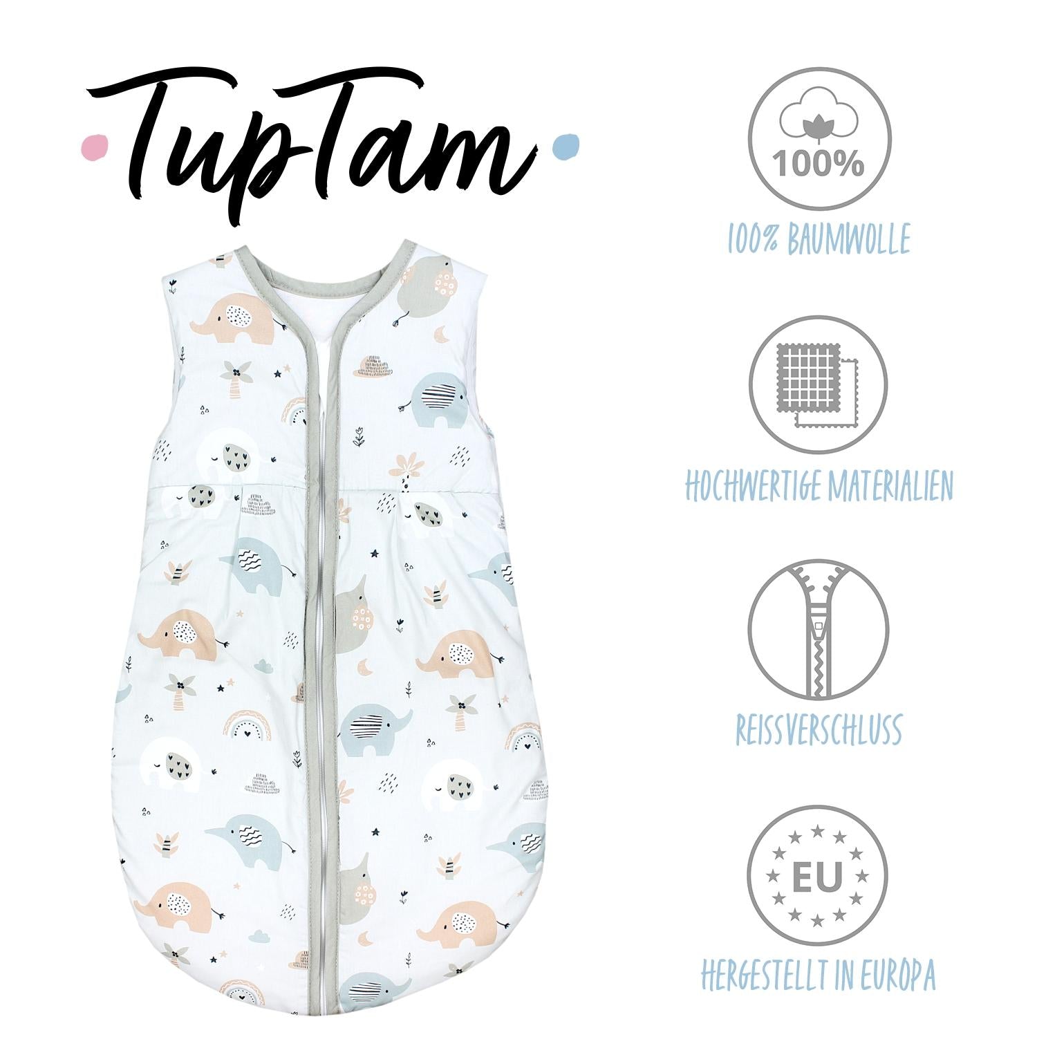 Kugelschlafsack ohne Ärmel 2,5 TOG