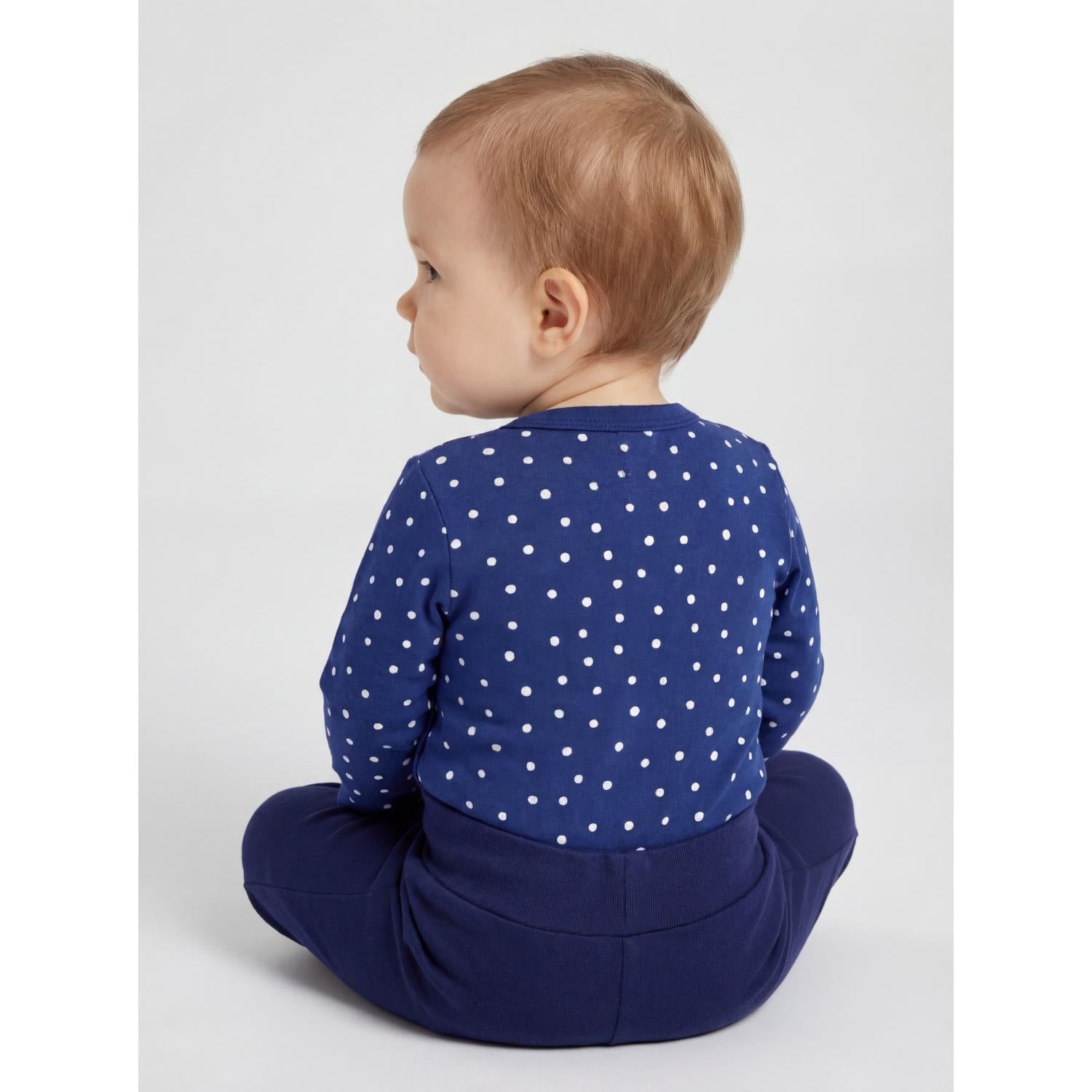 Langarm Wickelshirt- 5er Set