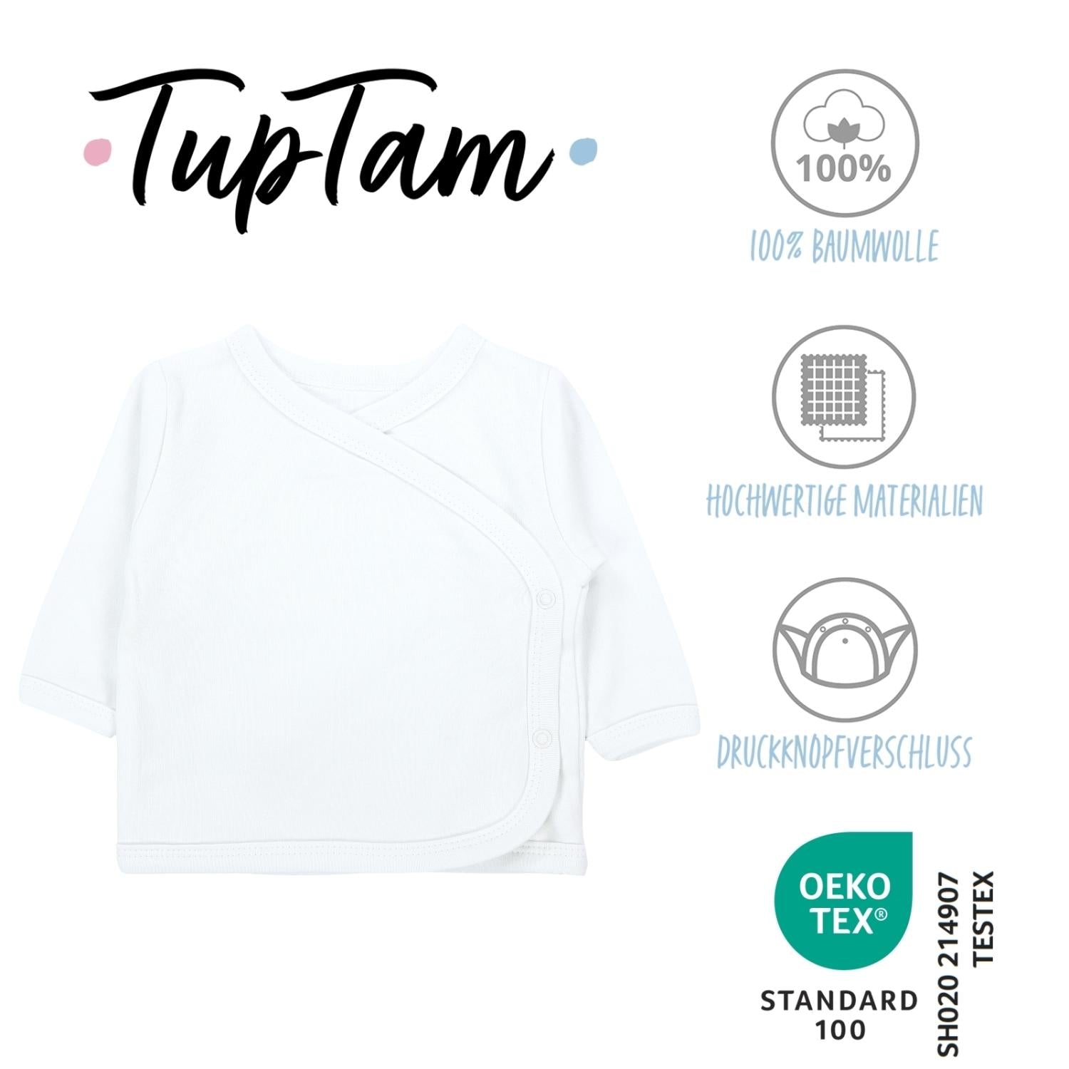 Langarm Wickelshirt- 5er Set