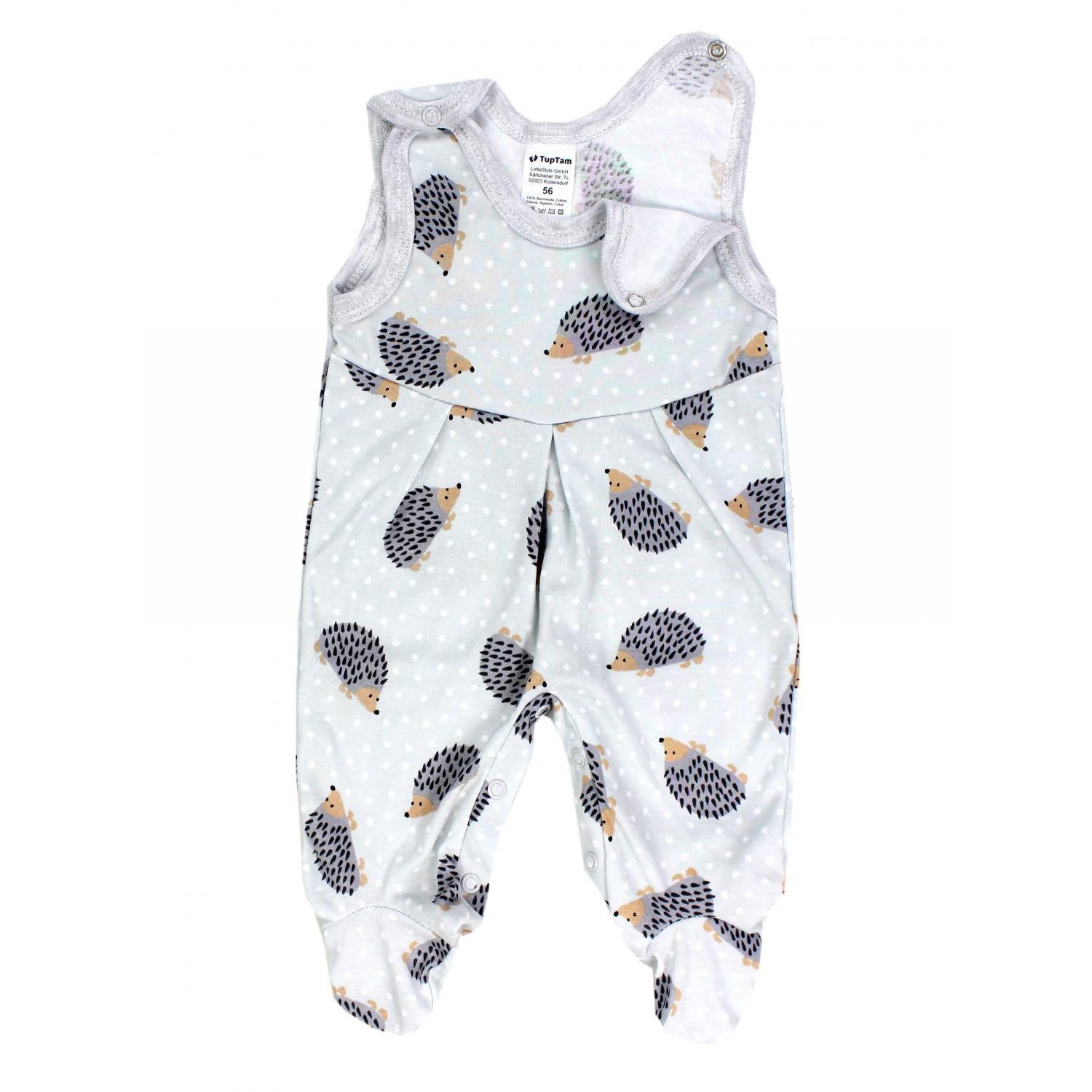 Strampler mit Fuß - 3er Set