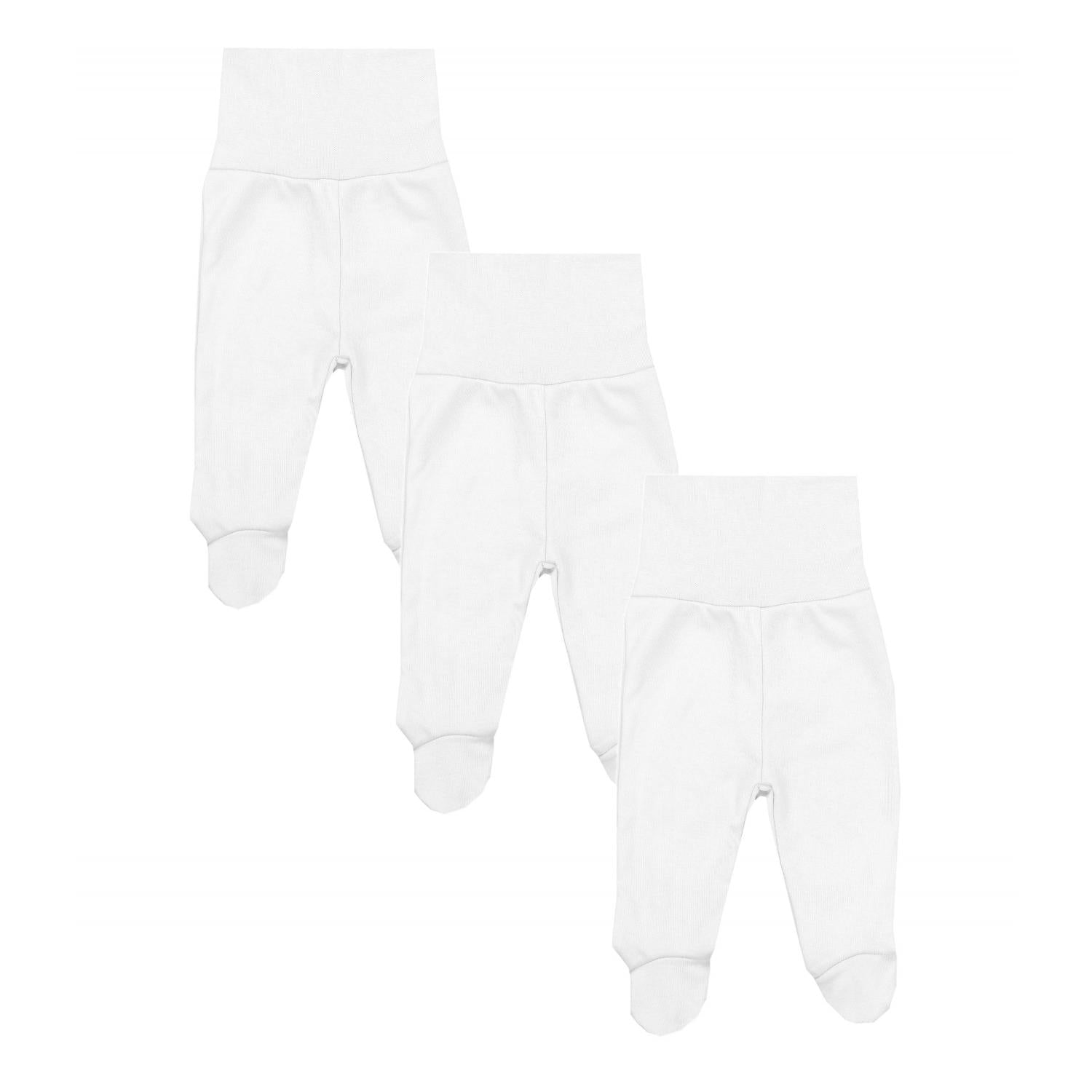 Baby Strampelhose mit Fuß - 3er Set